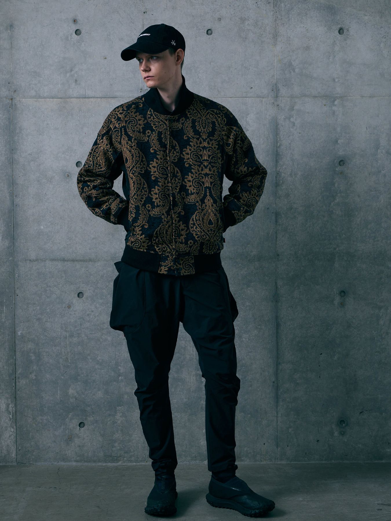 GRAPPING RIDE CARGO PANTS / カーゴパンツ / BLACK