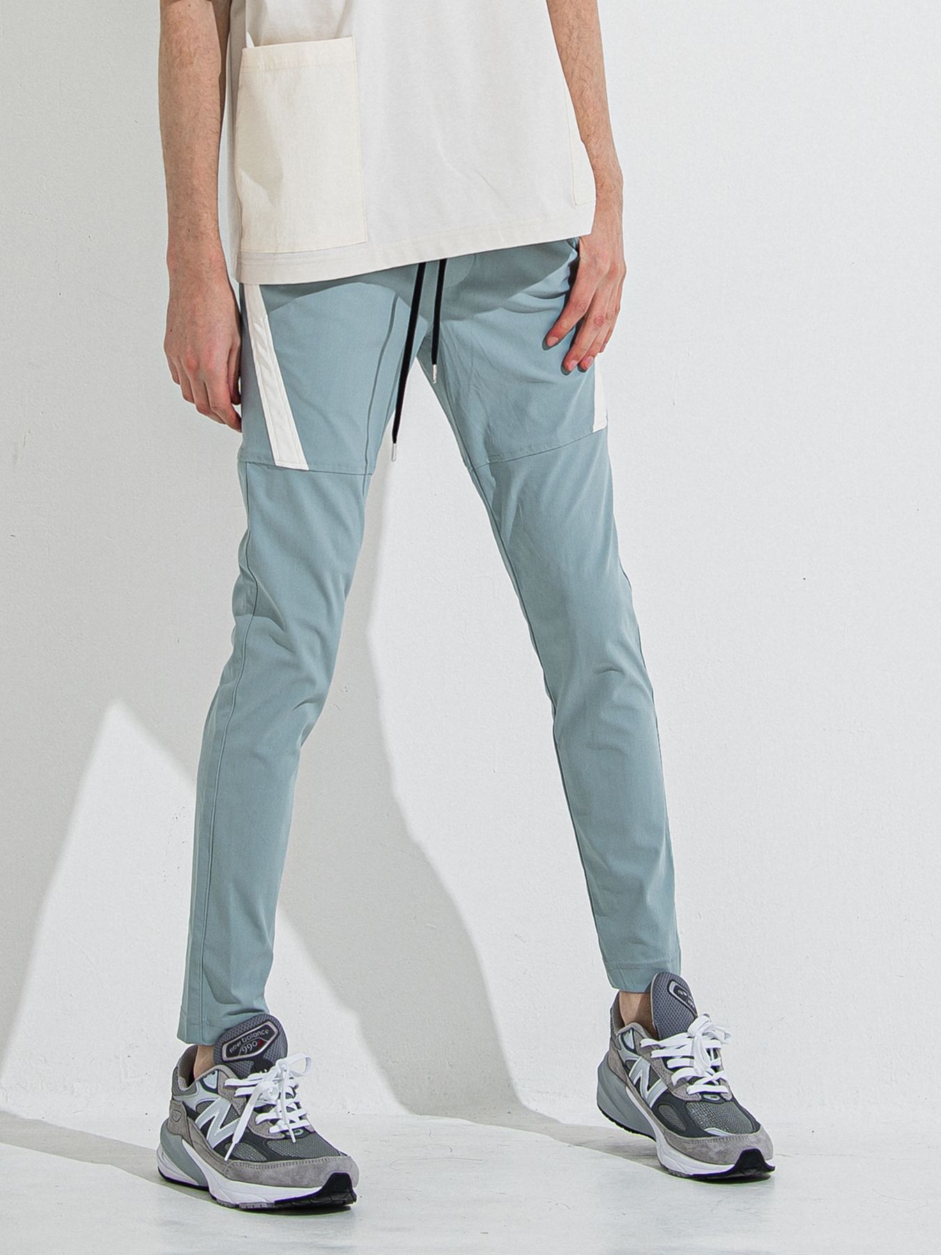 【予約品 】TYLER NYLON PANTS / タイラーナイロンパンツ / アクア