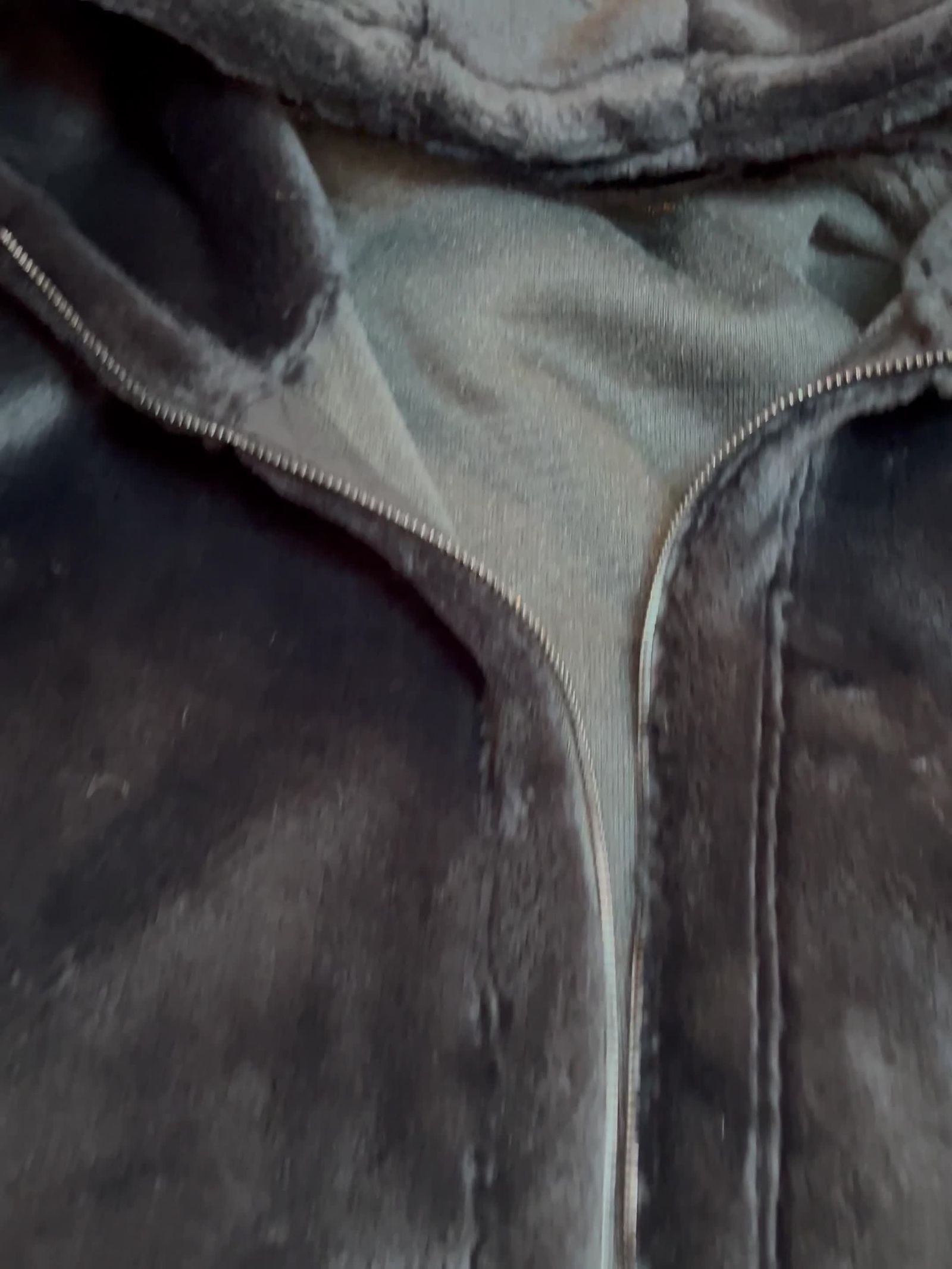 kiryuyrik - ShortFur ZippHoodie / ショートファージップパーカー