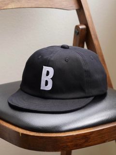 Bridge Cap”TYPE3 BRIDGE WAPPEN”/ブリッジキャップ”タイプ3ブリッジ Bワッペン”BLACK【Mighty Shine】