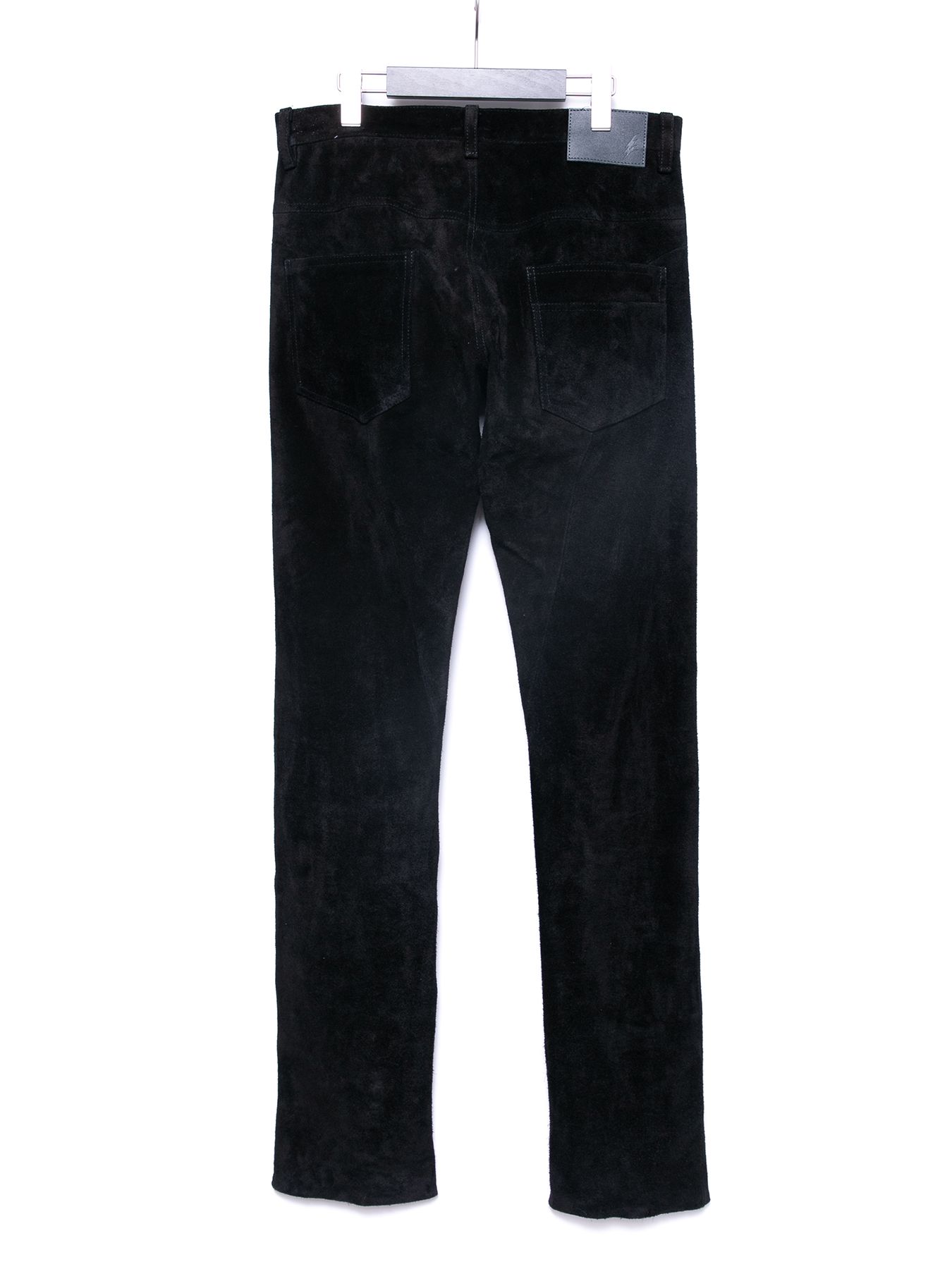 【予約品 4月6日(月) 締切】Japanese Steer Suede Six Pocket Pants / ジャパン ステアスエード 6ポケットパンツ / LAD GEAR / BLACK