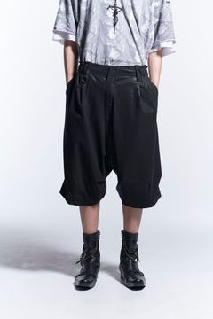 《予約品》コラボ  Saruel Bondage Short Pants / Black【BLACK HONEY CHILI COOKIE × kiryuyrik】11月以降