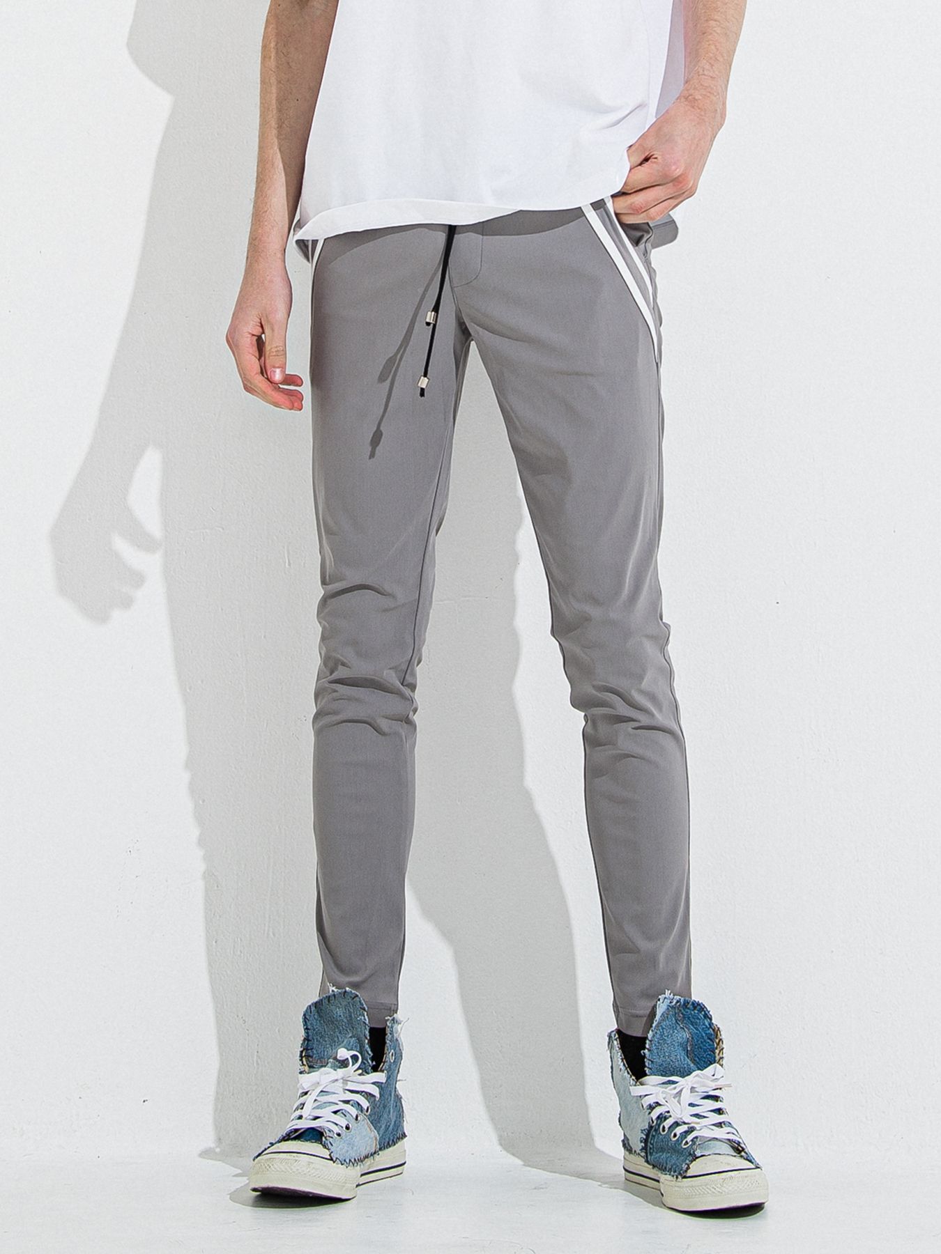 【予約品 】EDGE NYLON PT / エッジナイロンパンツ / グレー