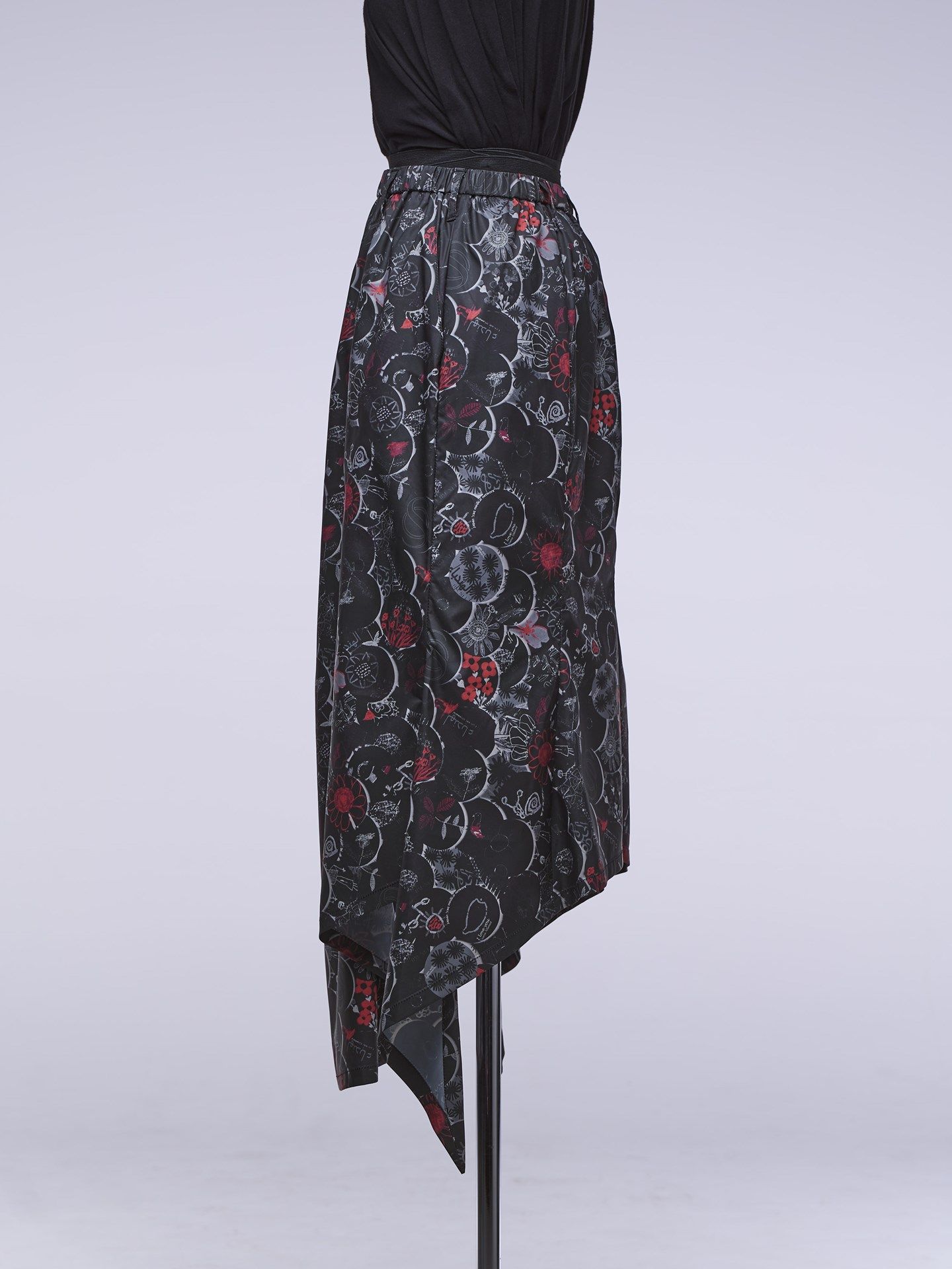 《予約品》 FlareMermaidSkirt / フレアマーメイドスカート / ブラックEDEN 【THE ONENESS】