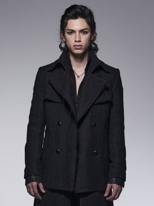 《予約品》 ShortTrenchCoat / トレンチコート / ブラック 【kiryuyrik】 10月以降入荷予定