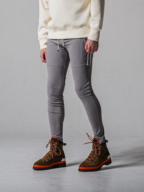 【予約品 11月16日(日) 締切】JOHNSON LINE PANTS / ジョンソンラインパンツ / グレー×ホワイト