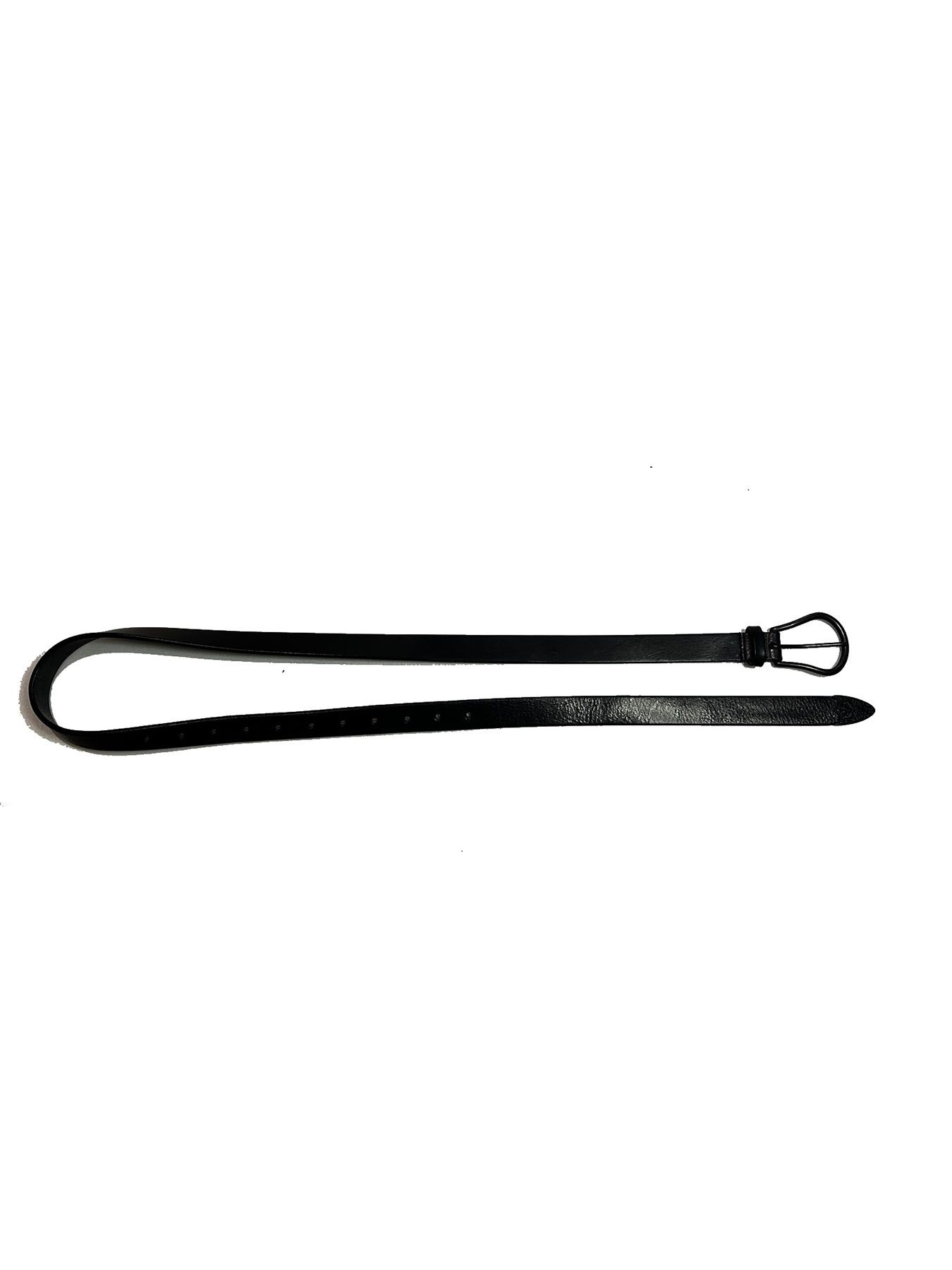 【予約品 8月10日(日) 締切 】COW LEATHER BELT / カウレザーベルト / ブラック