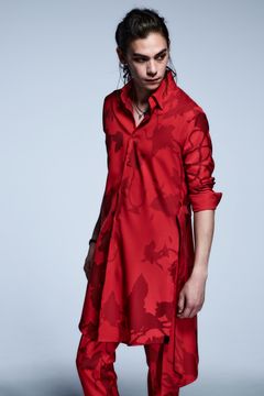 《予約品》 FlareShirts InkJetROSE / Red&Red 【kiryuyrik】 2月入荷予定