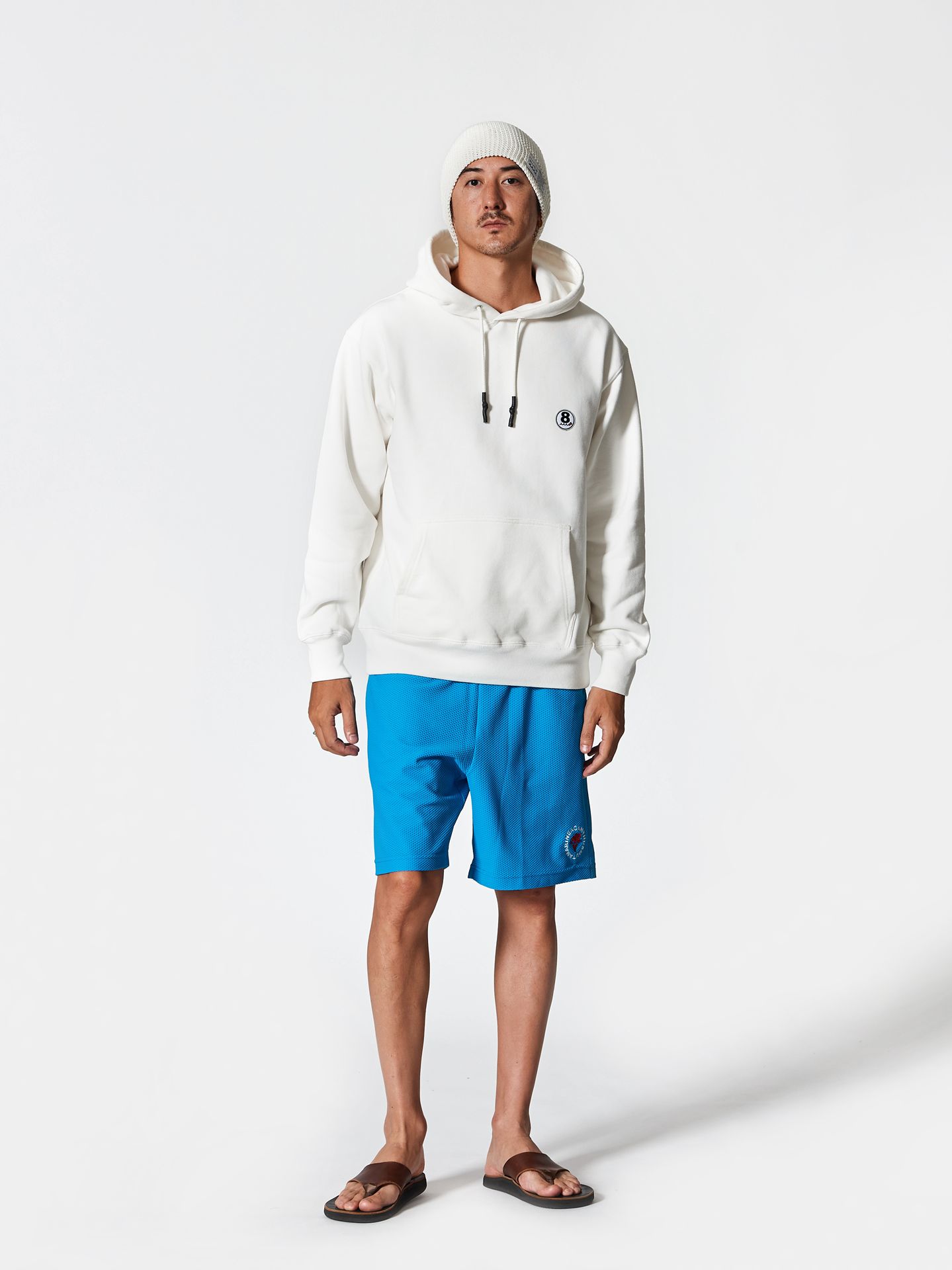 muta sweet muta hoodie / パーカー / ホワイト 【Acanthus×muta】