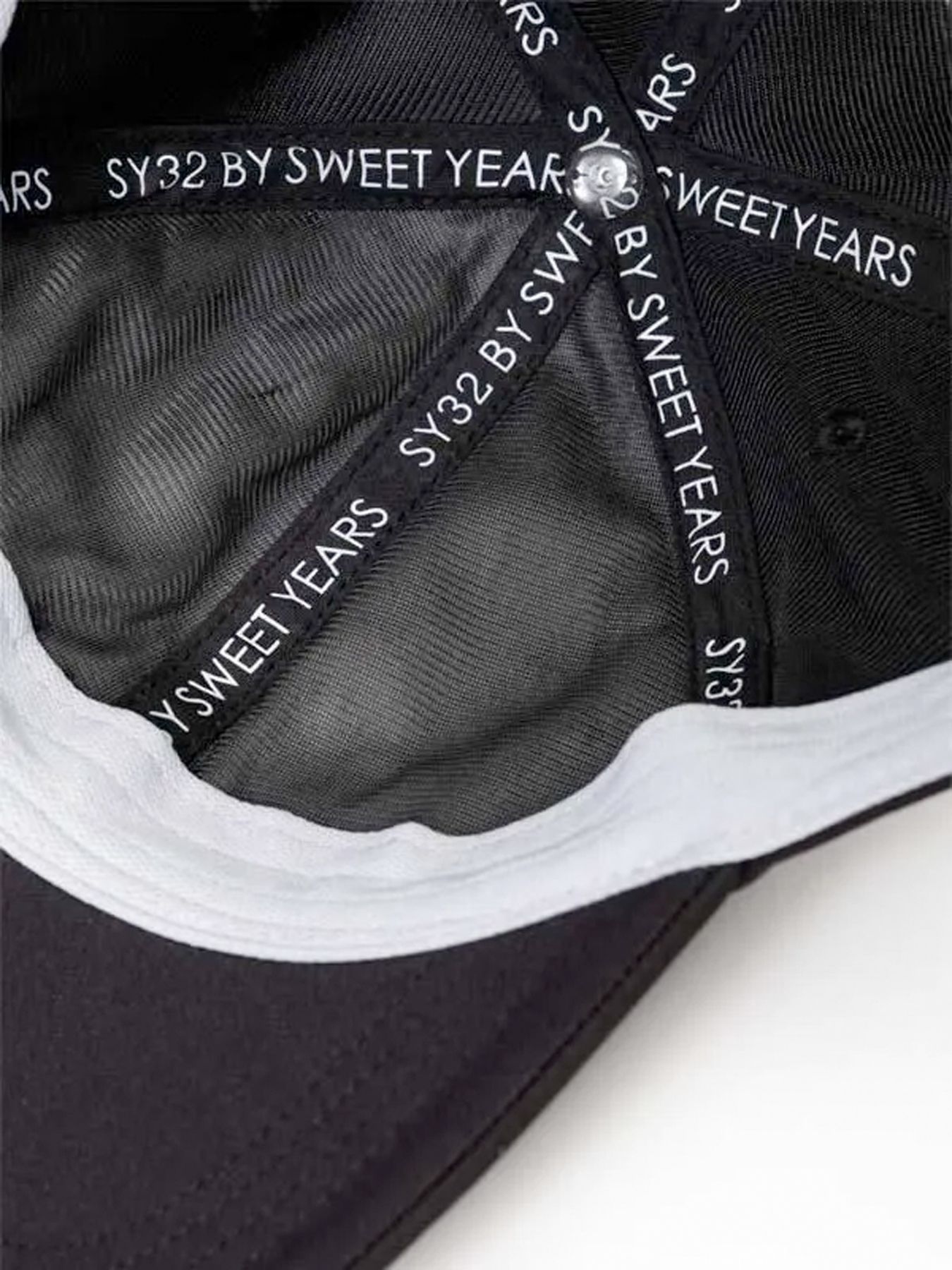 COOL TOUCH CAP / クールタッチ キャップ / ブラック【SY32 by SWEET YEARS GOLF】