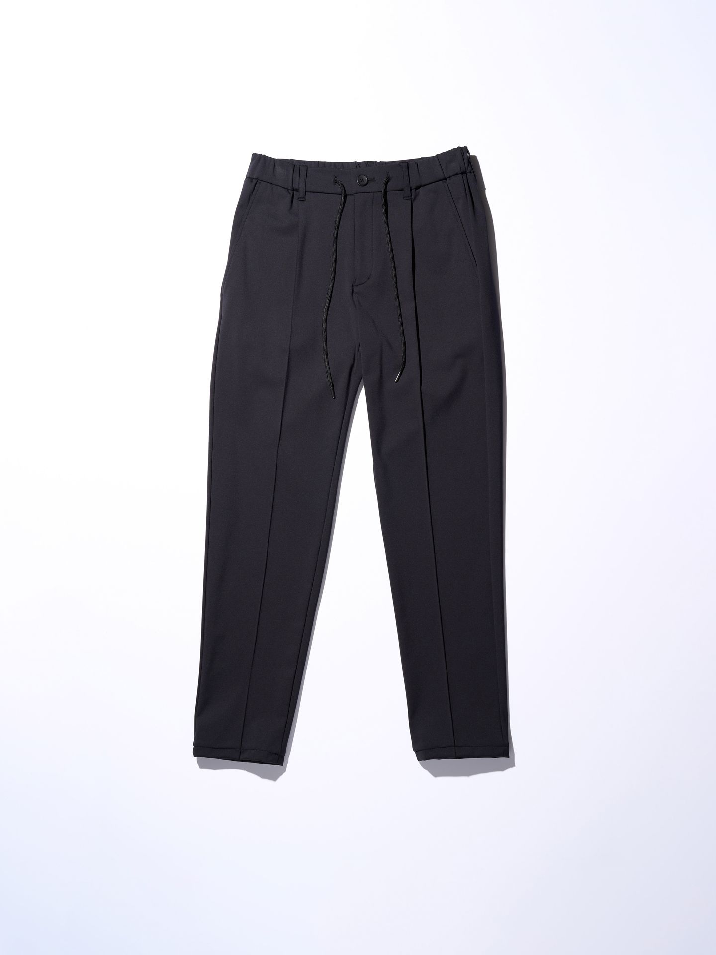 【予約品】 smart pin-tuck slacks / スラックス / ブラック