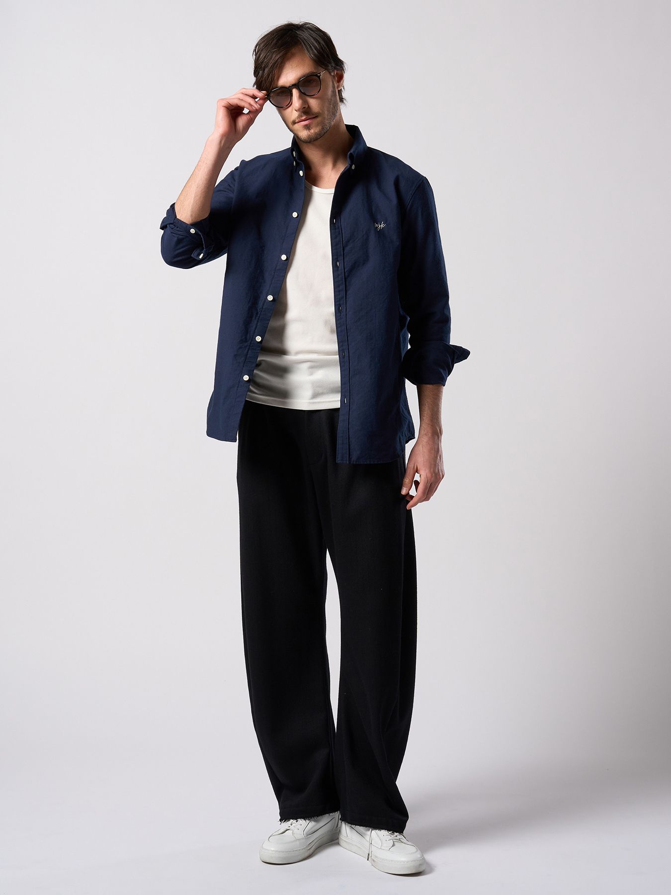 【予約品 4月19日(日) 18時締切】classic B.D shirt / クラシック ボタンダウンシャツ / ネイビー