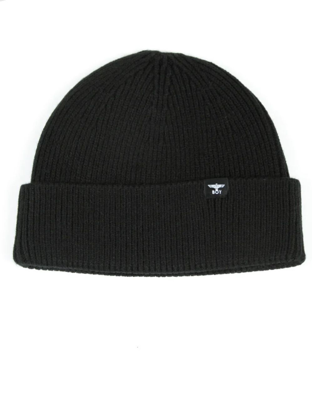BOY RHINESTONE KNIT CAP BLACK×ブラック【B224N9000502】