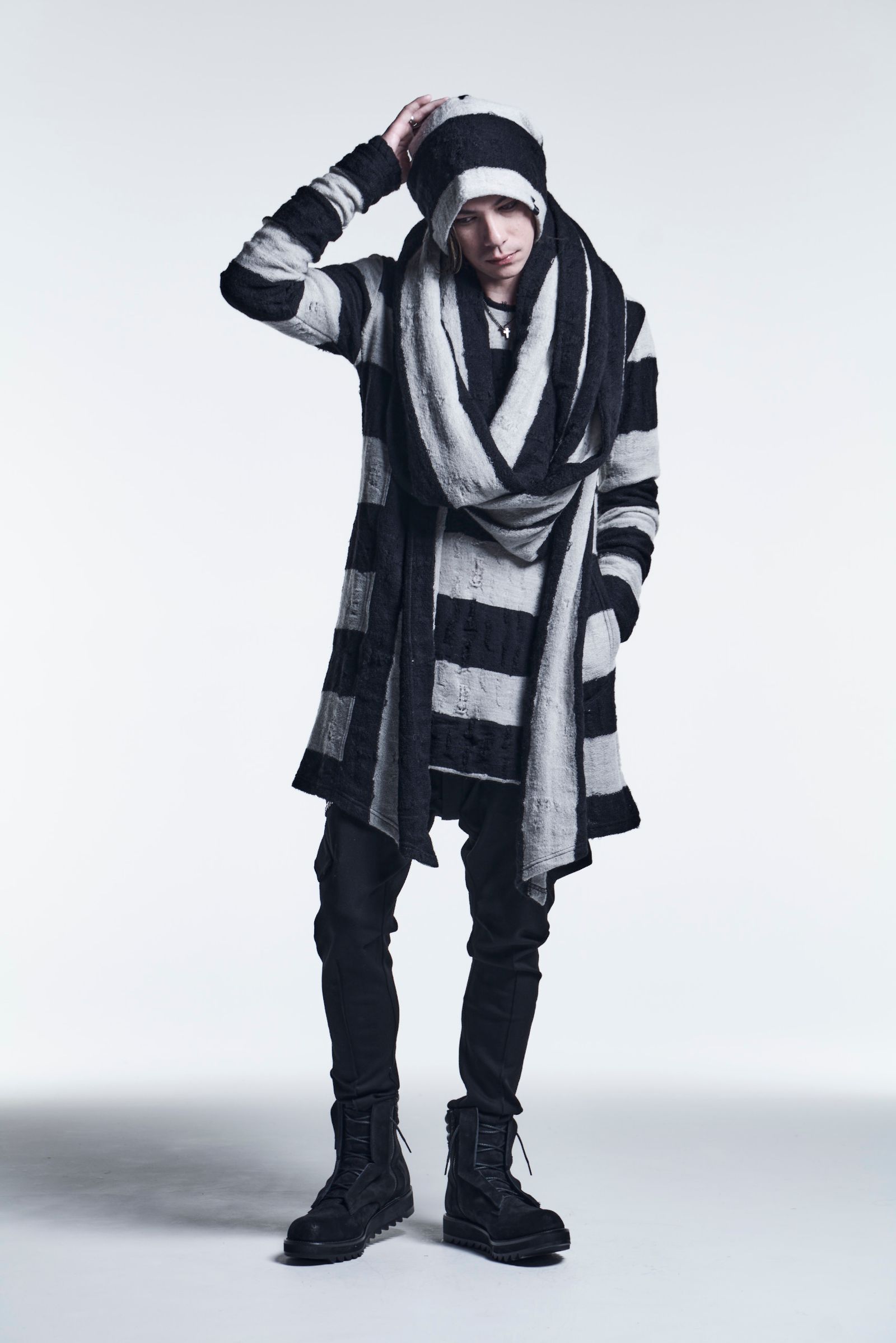 《予約品》 SaruelCargoPants Ponch / Black 【kiryuyrik】 7月入荷予定
