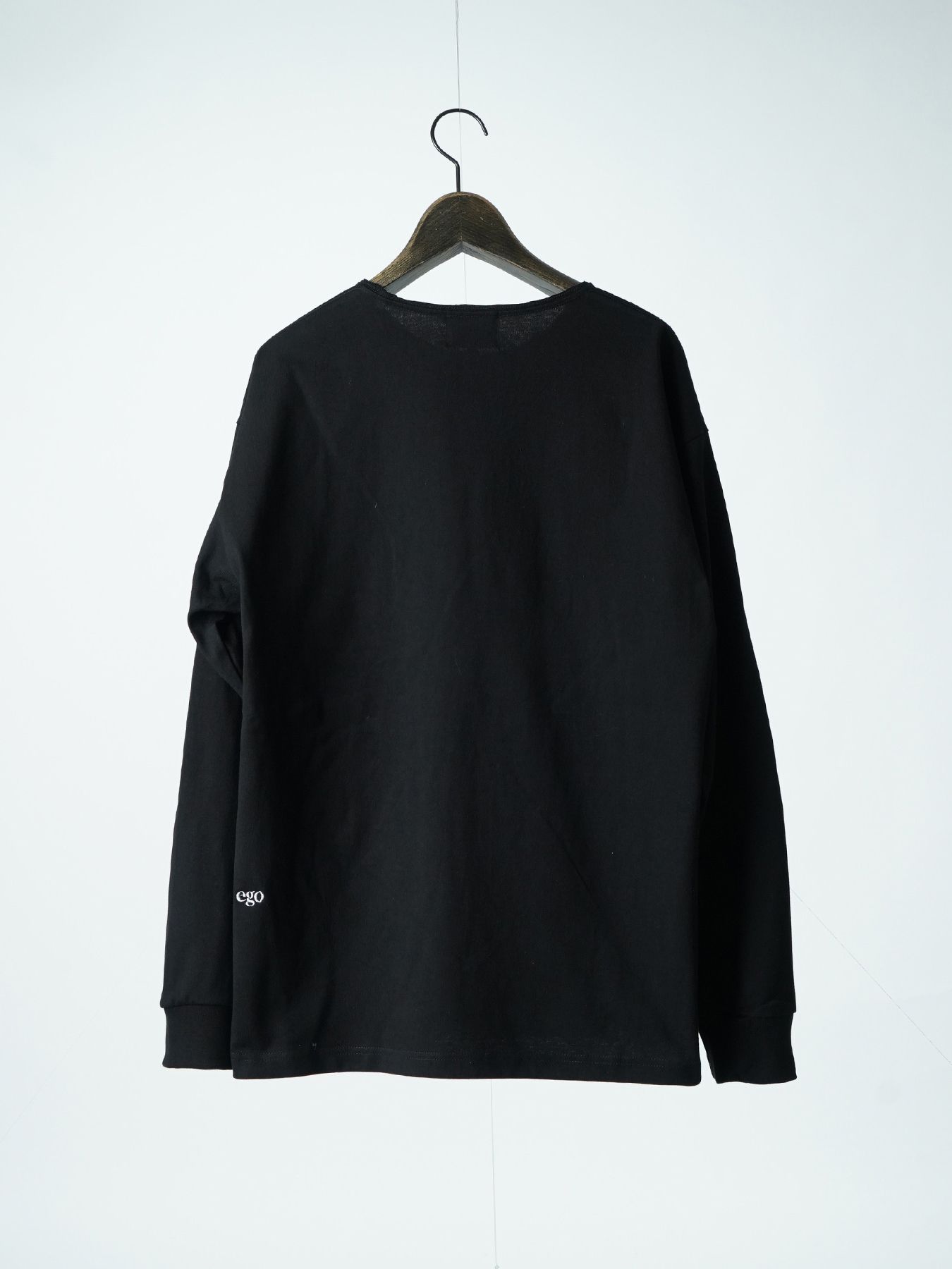 【予約品 2月1日(日) 締切】HEAVYOUNCE TEE / ヘビーオンス カットソー  / ブラック