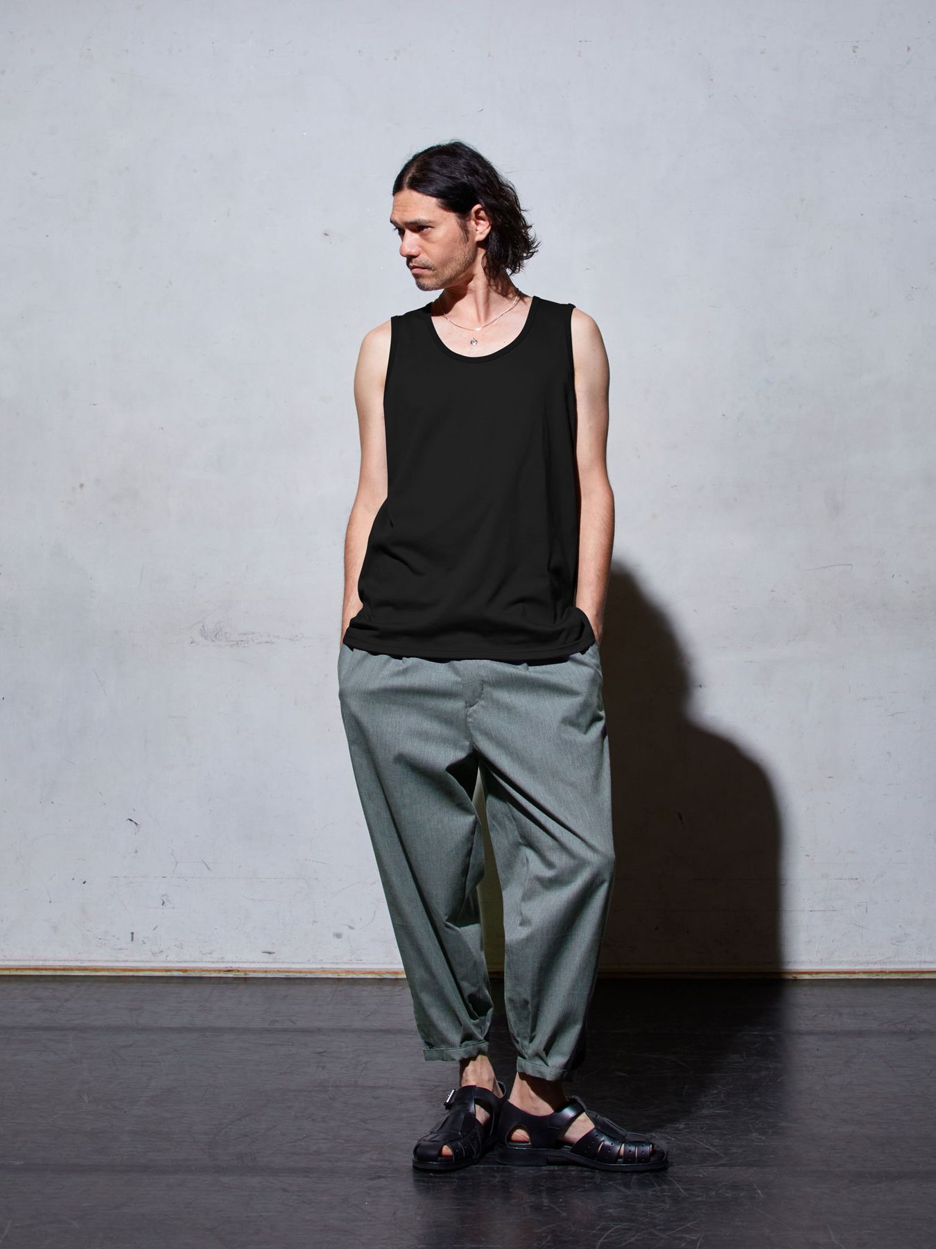 《予約品》 SMOOTH TANK / タンクトップ / ブラック
