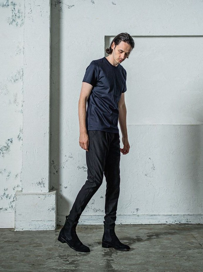 《予約11月17日19時締め》 Finest BASIC T / Tシャツ / ネイビー
