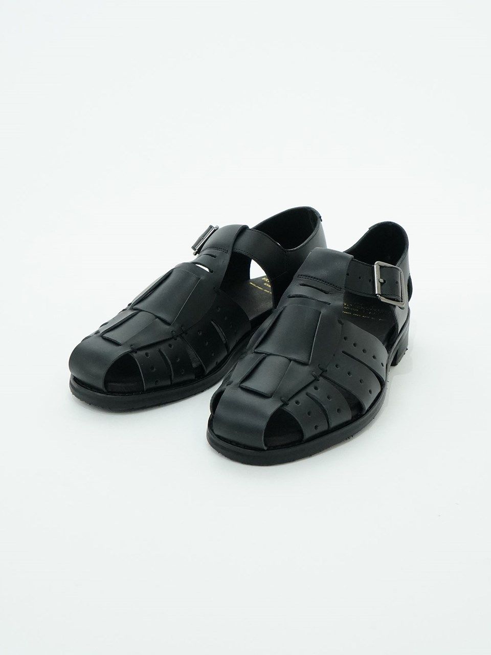 EGO TRIPPING - 《予約品10月20日(日）締め》 GURKHA SANDALS / サンダル / ブラック | BRYAN