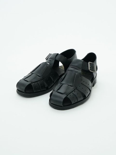《予約品10月20日(日）締め》 GURKHA SANDALS / サンダル / ブラック