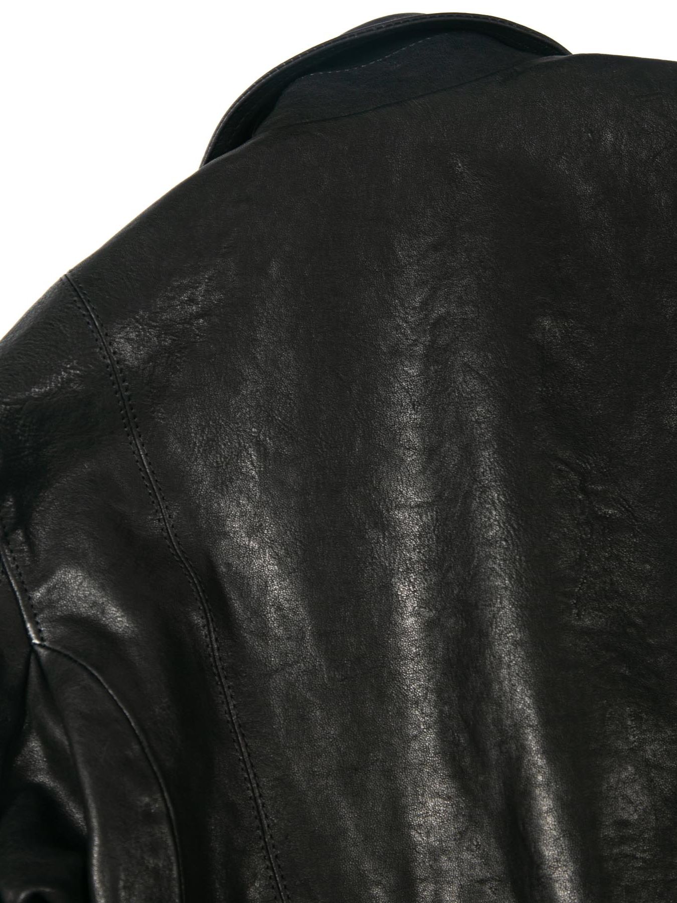 Pit Vegetable Full Tanned Shrinked Horsehide Double Riders / シュリンク ホース ハイド ダブル ライダース / HI-FLYER（ハイフライヤー）