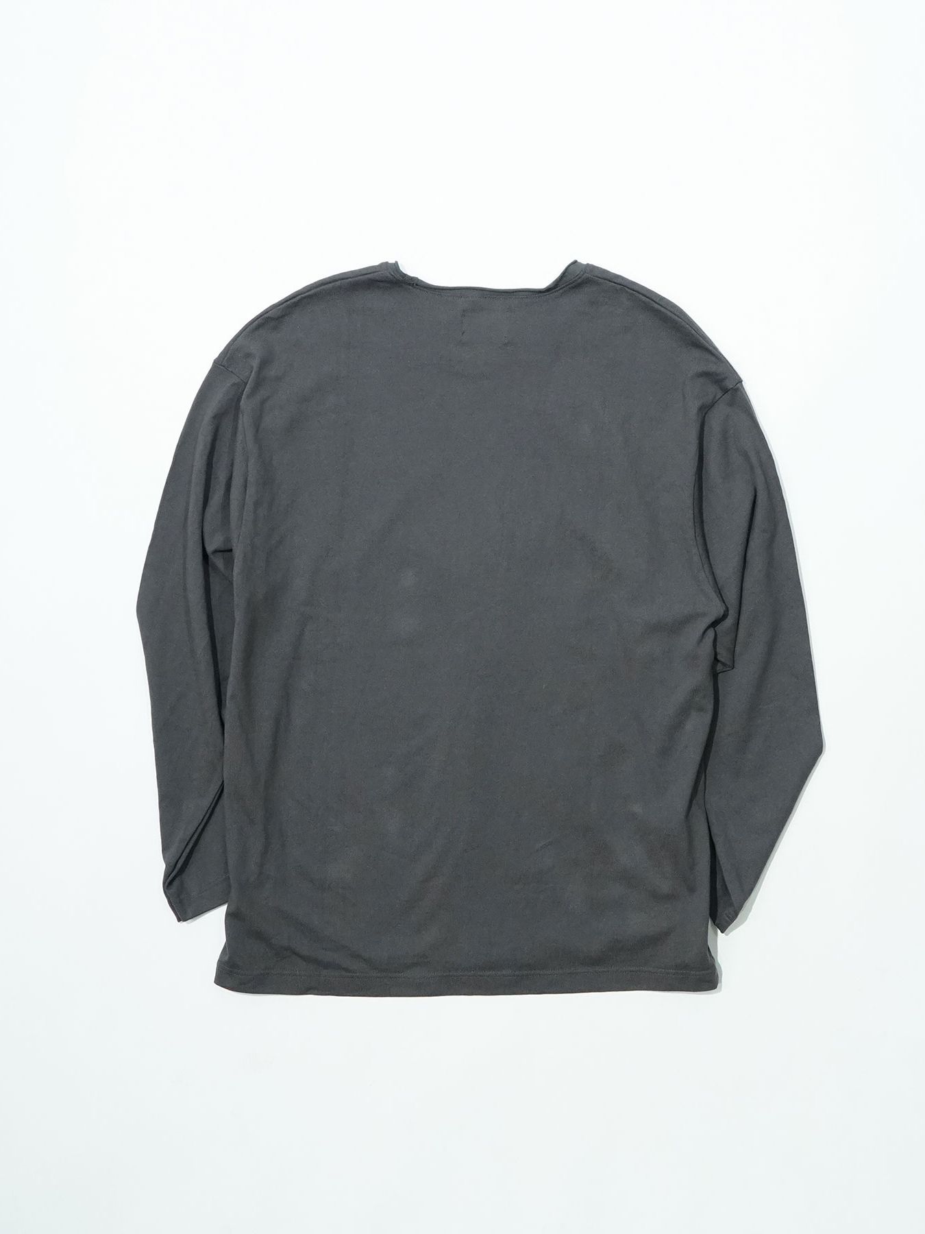 【予約品 5月27日(水) 締切】LONGCHILL / 長袖Tシャツ / チャコール