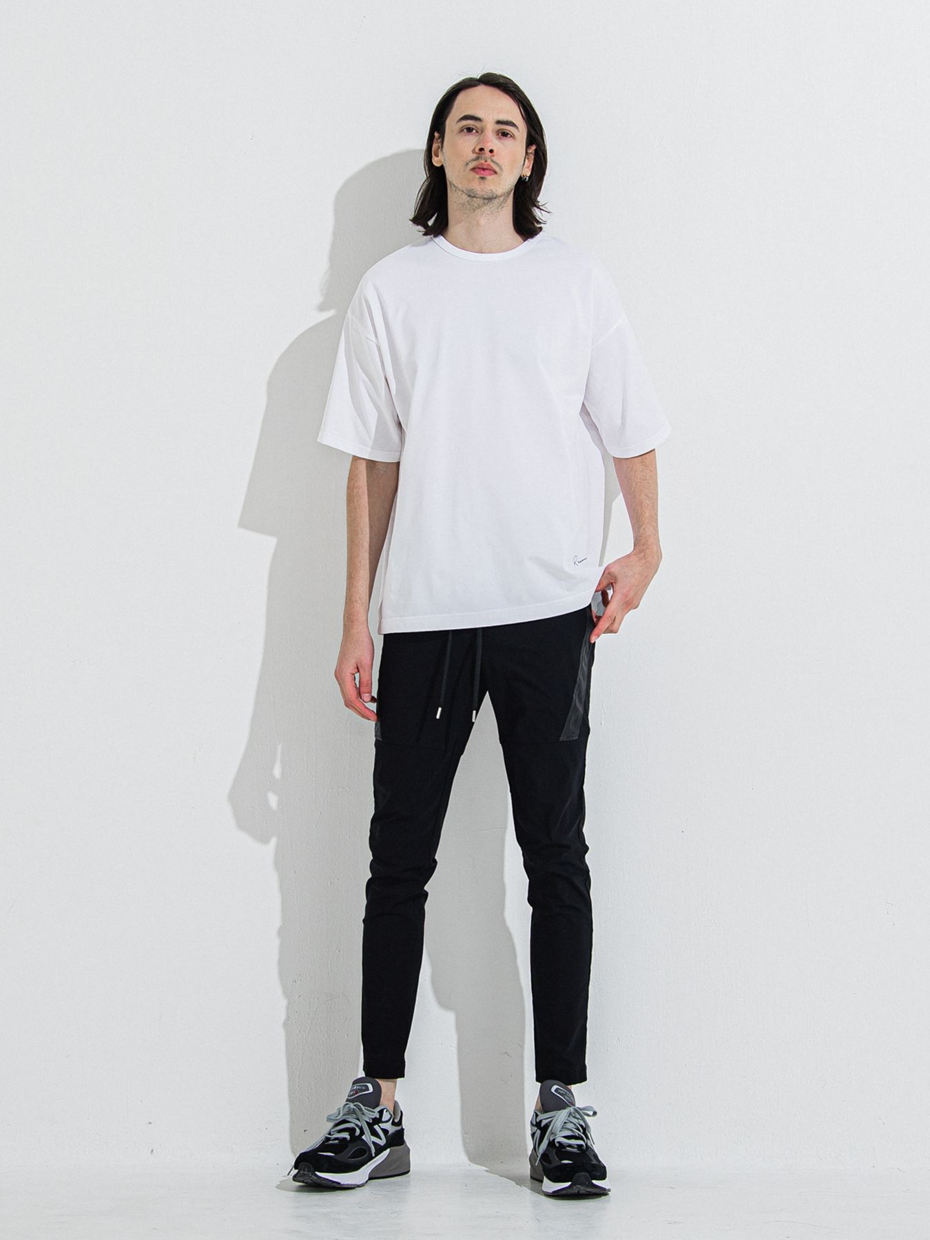 【予約品 】YOAKE PHOTO OVER TEE /  フォトオーバーサイズTシャツ / ホワイト