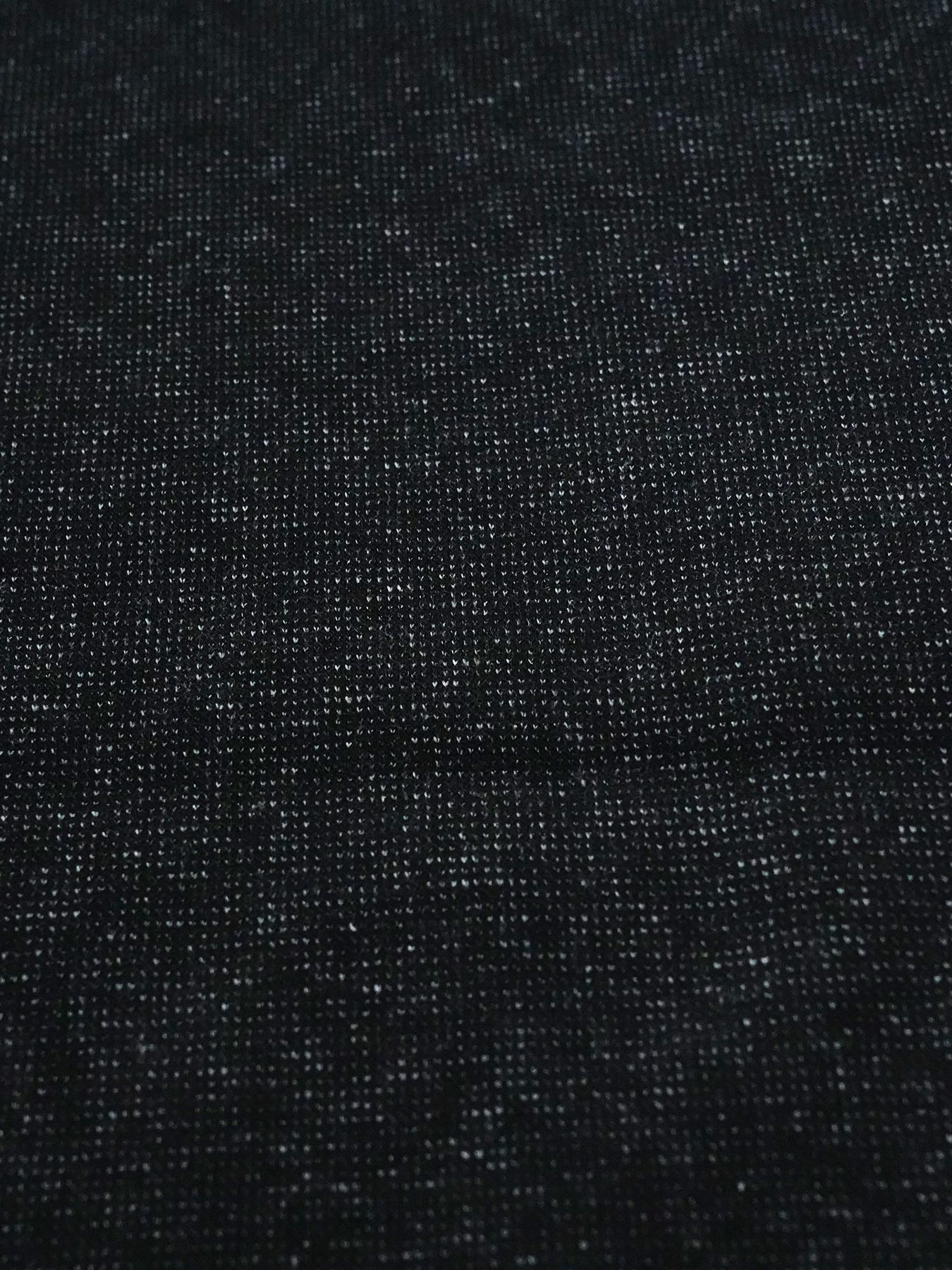 【予約品 7月5日(日) 締切】LUXEWEAVE / ハイネック / ドットブラック