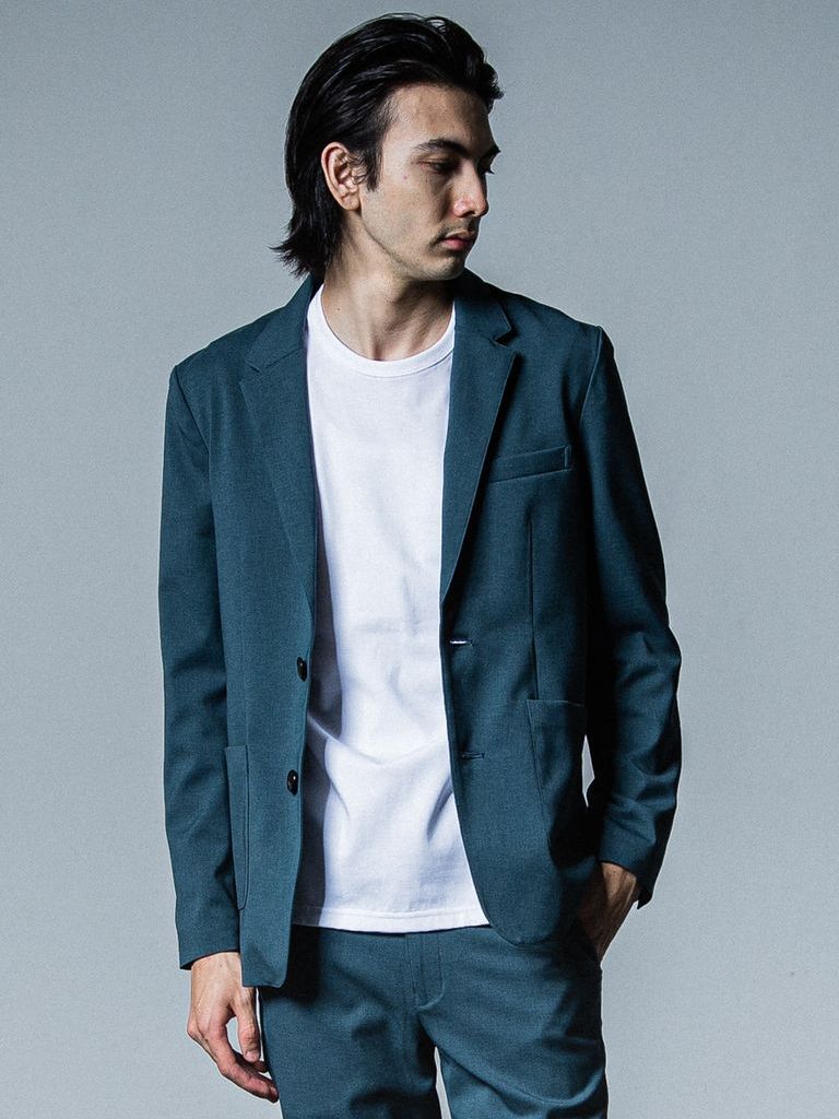 《予約品》 DRY JACKET  / テーラードジャケット / グリーン