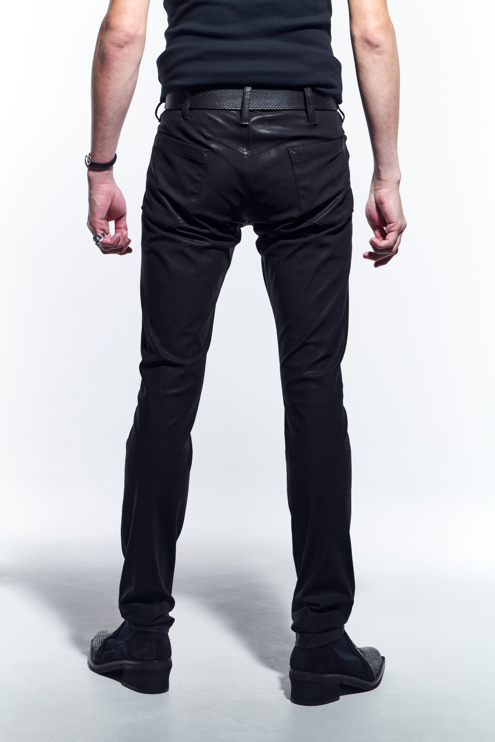 《予約品》 SkinnySlacks スラックス HiTenssionJersey / Black 【kiryuyrik】 3月入荷予定