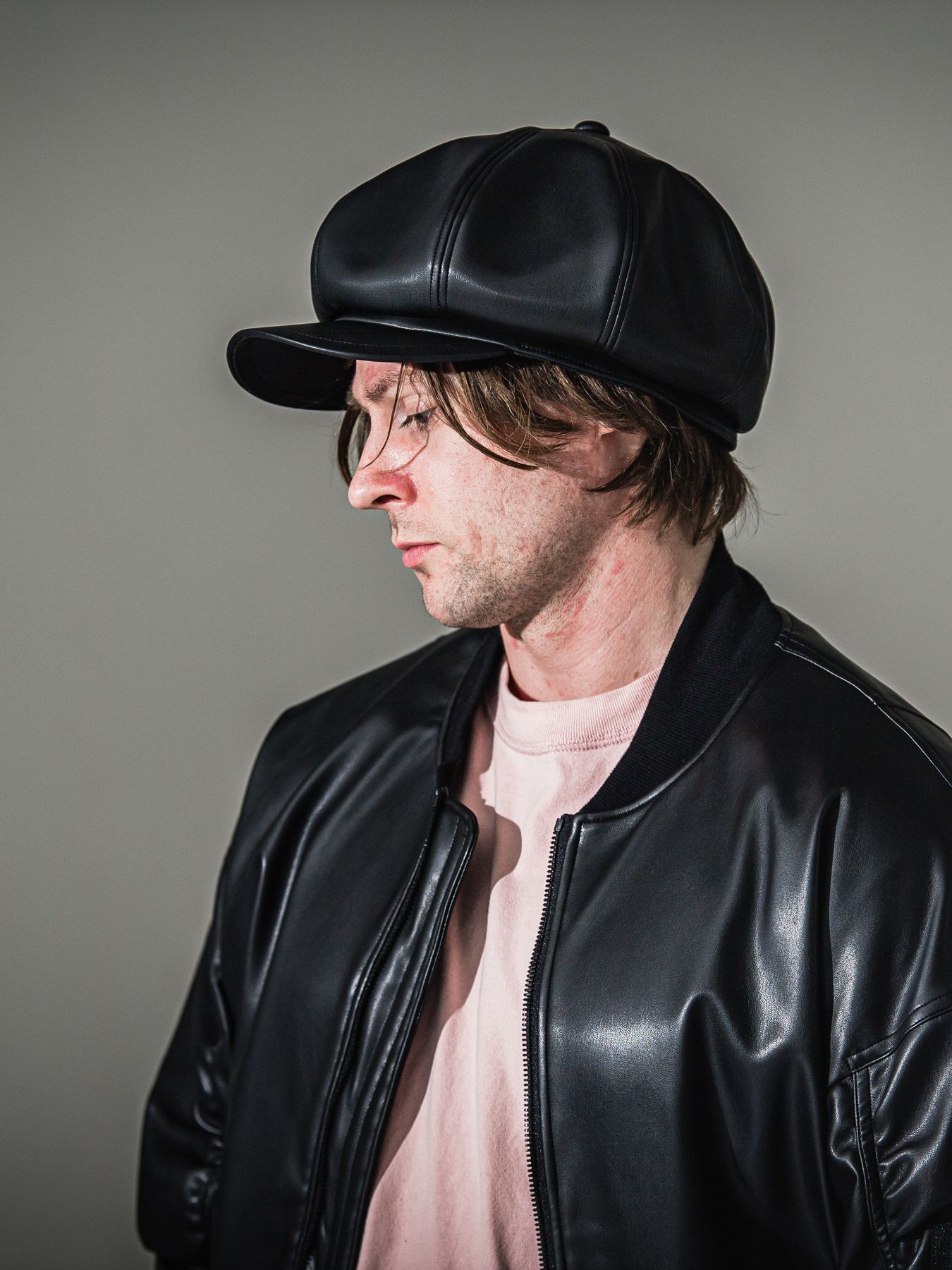 【予約品 5月24日(日) 18:00締切】RAY casquette / キャスケット / レザー