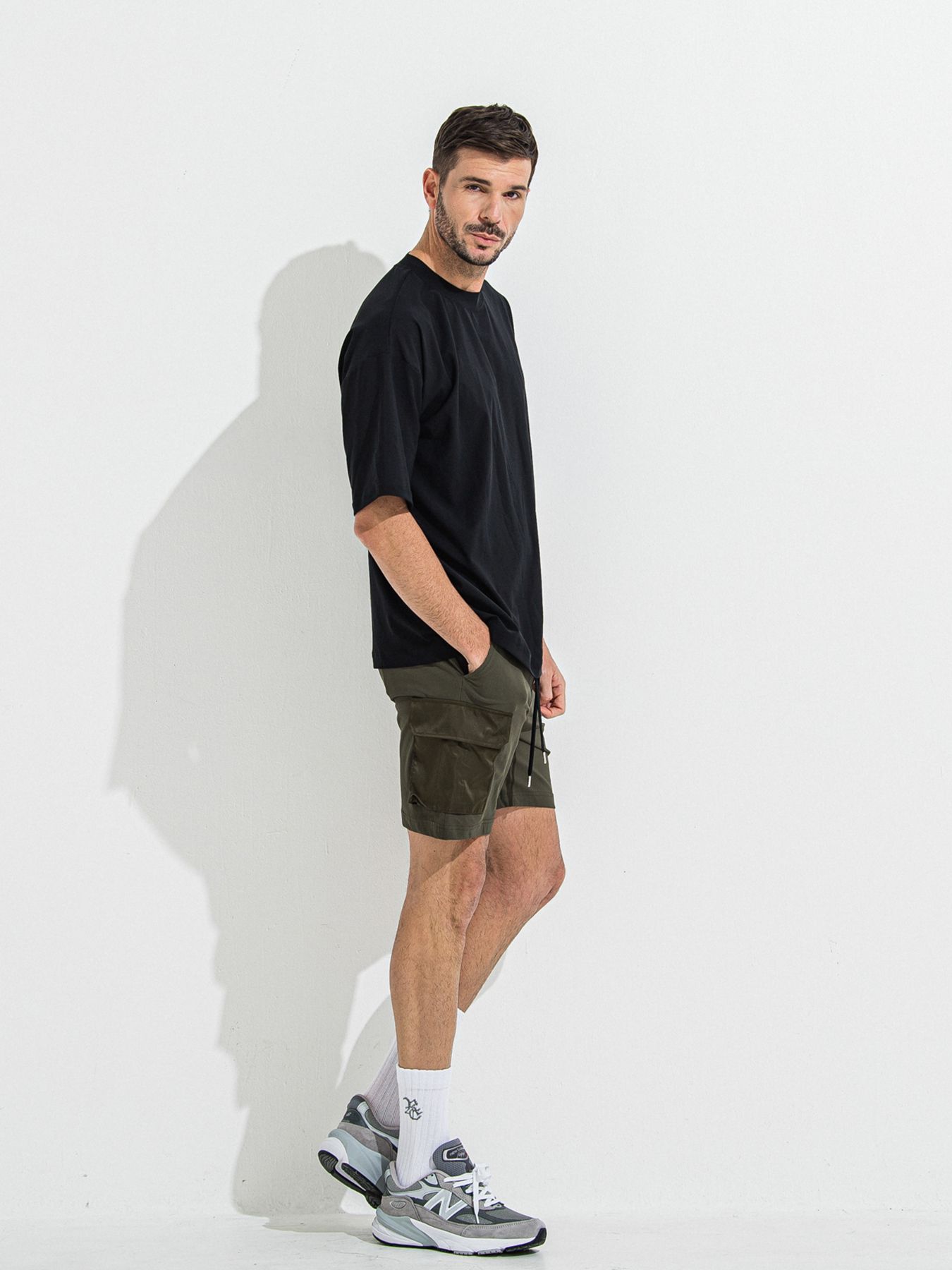 【予約品 】DARRELL CARGO SHORTS / ダレルカーゴショーツ / カーキ