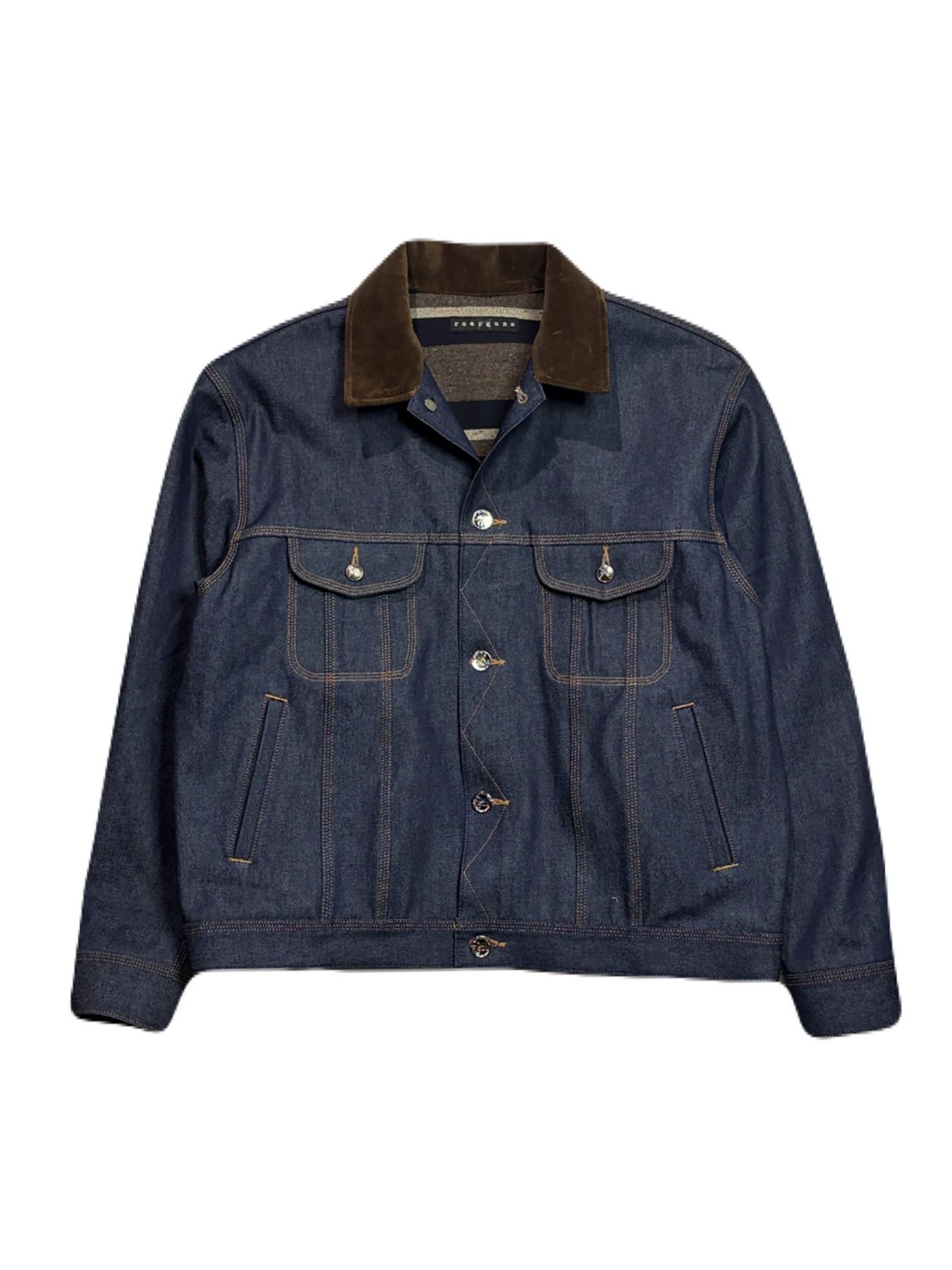 【予約品 3月9日(月) 18:00 締切】VIN/DEN/JK BASIC / ヴィンテージ デニム ジャケット / ブルー