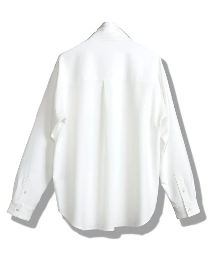 2WAYフライフロントタックシャツ WHITE