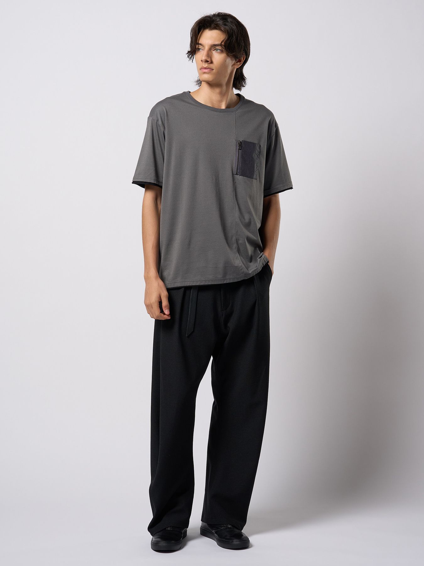 【予約品 9月23日(火) 締切】relax banana slacks / リラックス バナナスラックス / ブラック