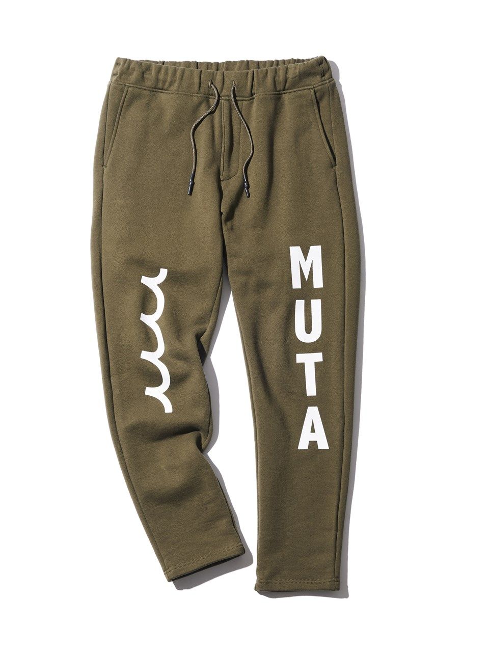 (予約品) muta Narrow Sweatpant / スウェットパンツ/ オリーブ 【Acanthus×muta】 10月上旬頃入荷予定