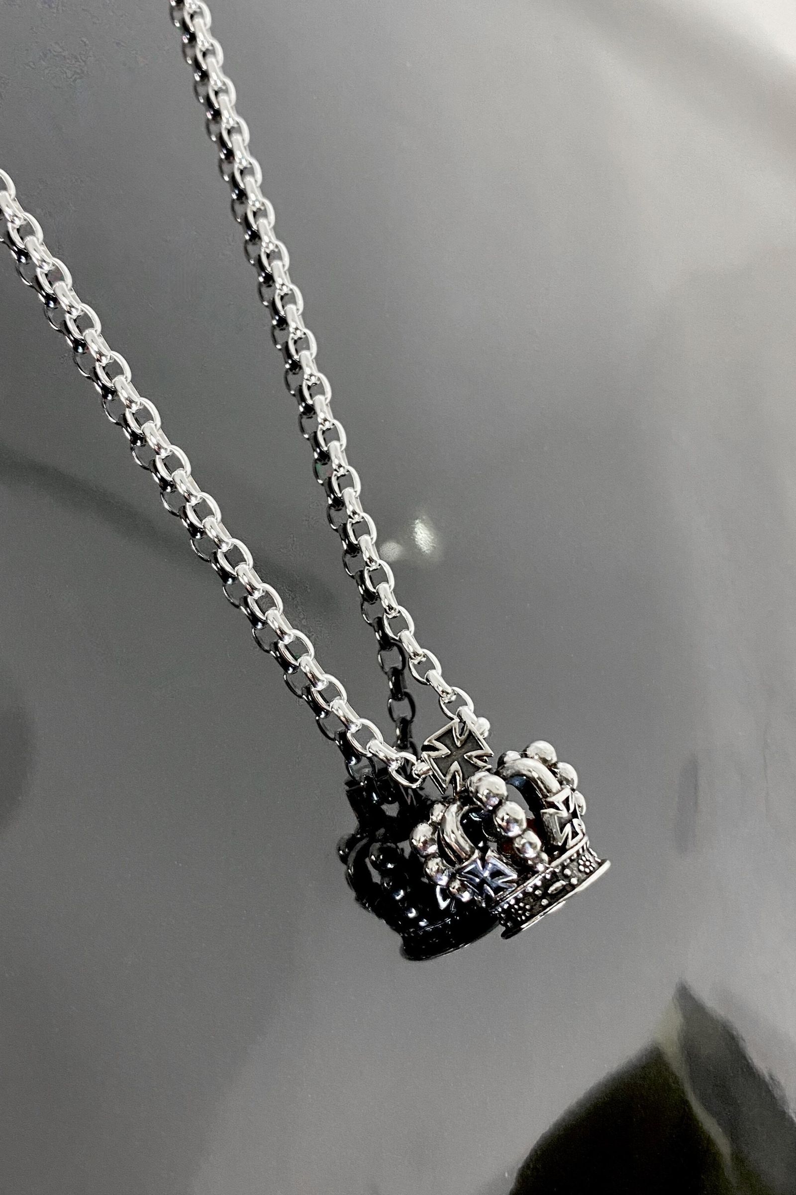 《受注生産》 C:CROWN NECKLACE ネックレス 【GOD SIZE】 注文から1~2週間後入荷予定