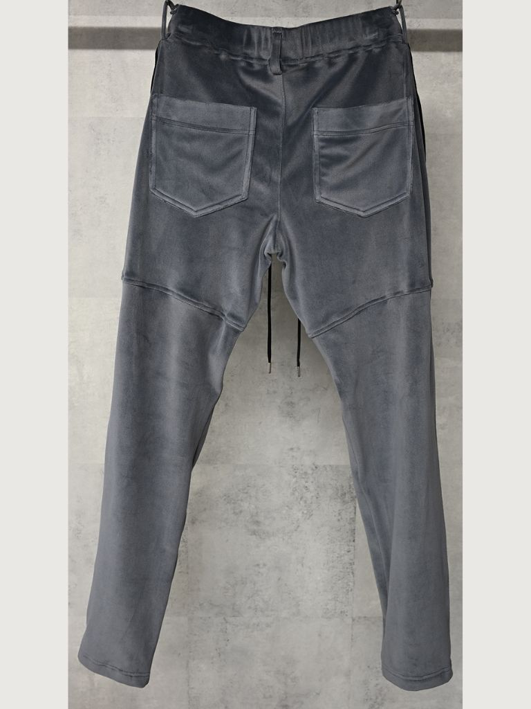 《予約9月1日18時締め》 velours TYLER PANTS  / 真冬仕様タイラーパンツ / チャコール