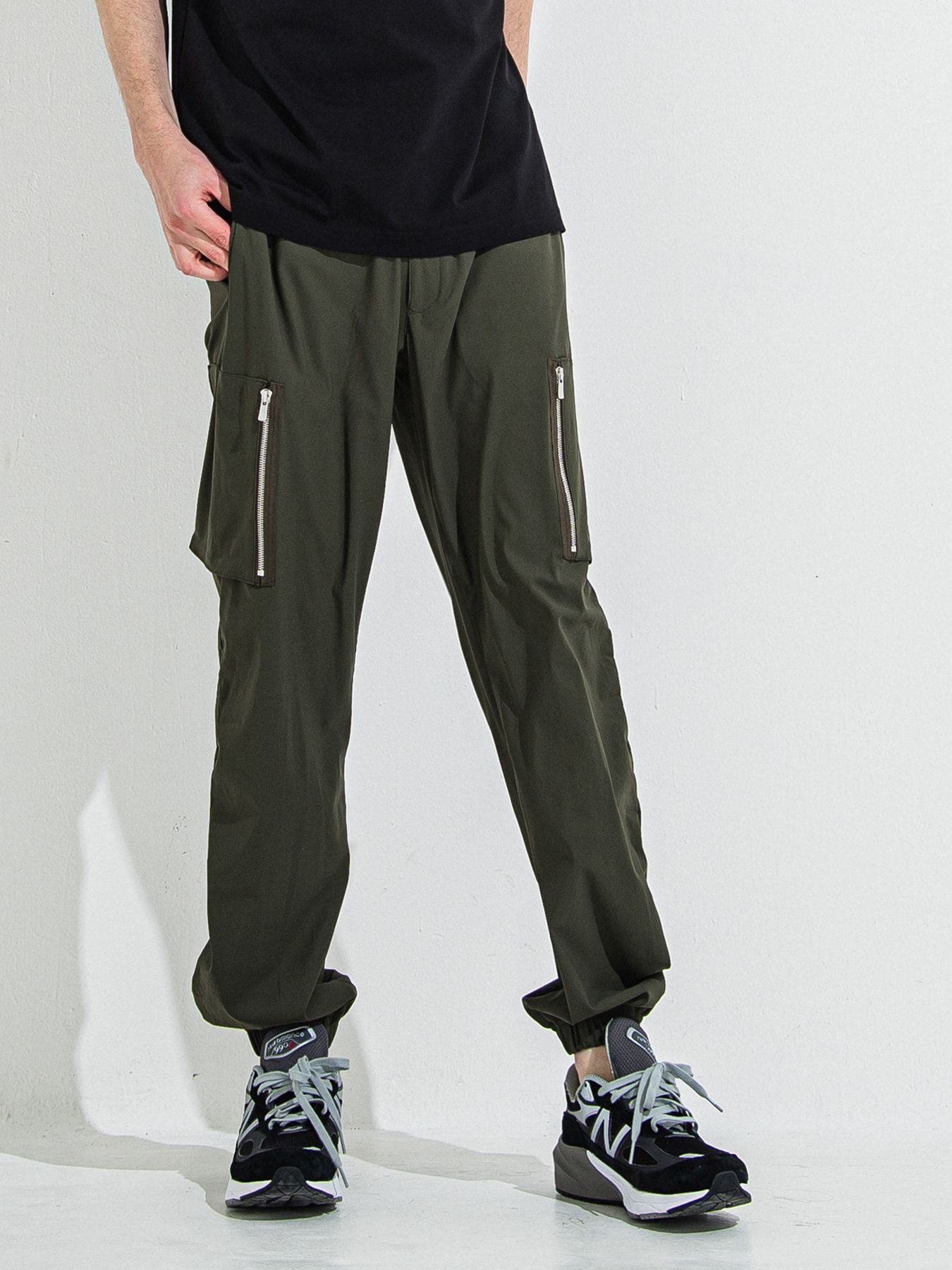 【予約品 】DAVID NYLON CARGO PANTS / デヴィッドナイロンカーゴパンツ / カーキ