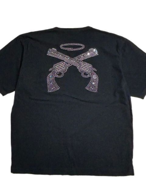 FACE TEE /スワロ Tシャツ / ブラック