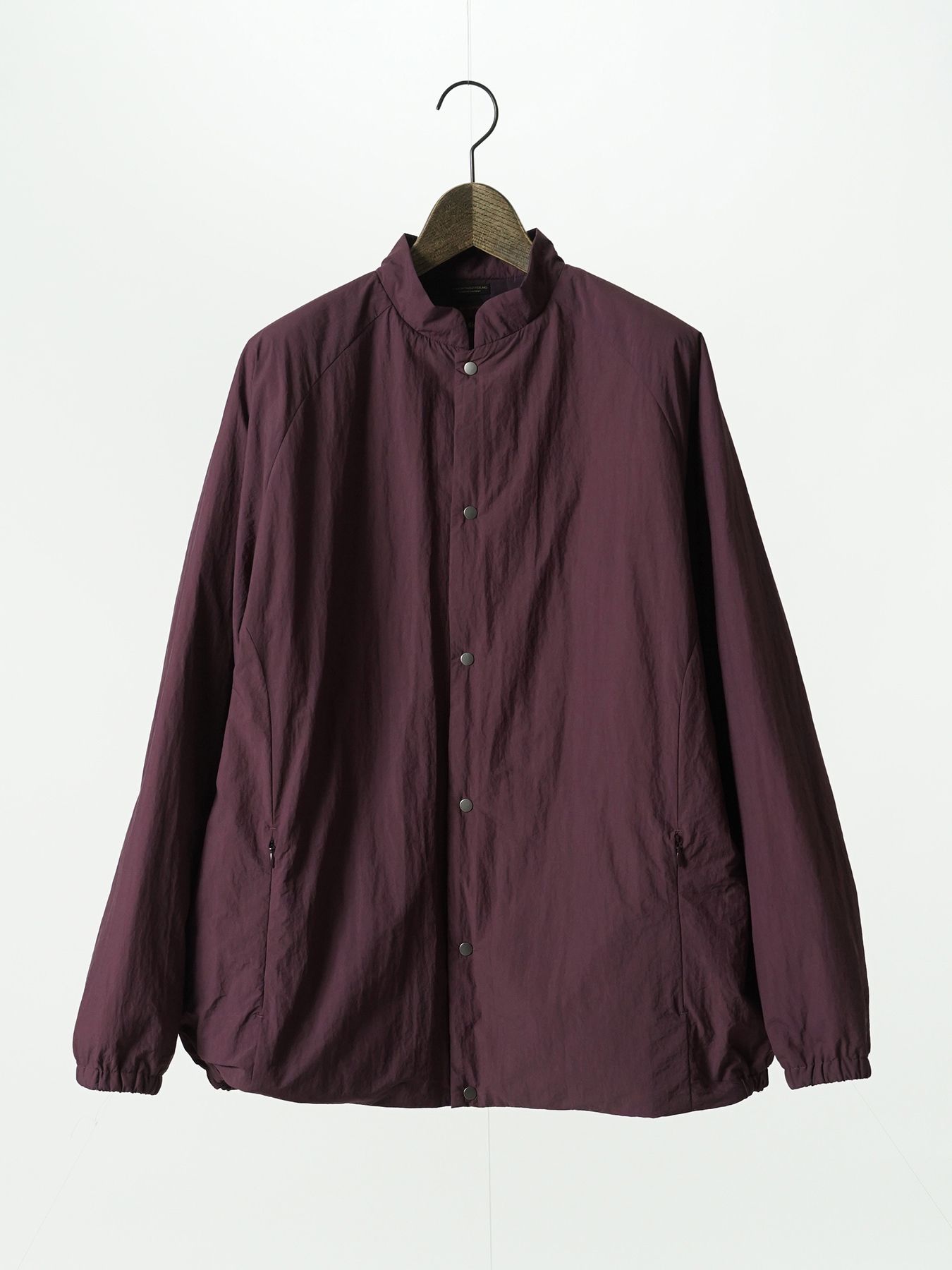 【予約品 5月27日(水) 締切】VEIL-BLOUSON / スタンドブルゾン / パープル