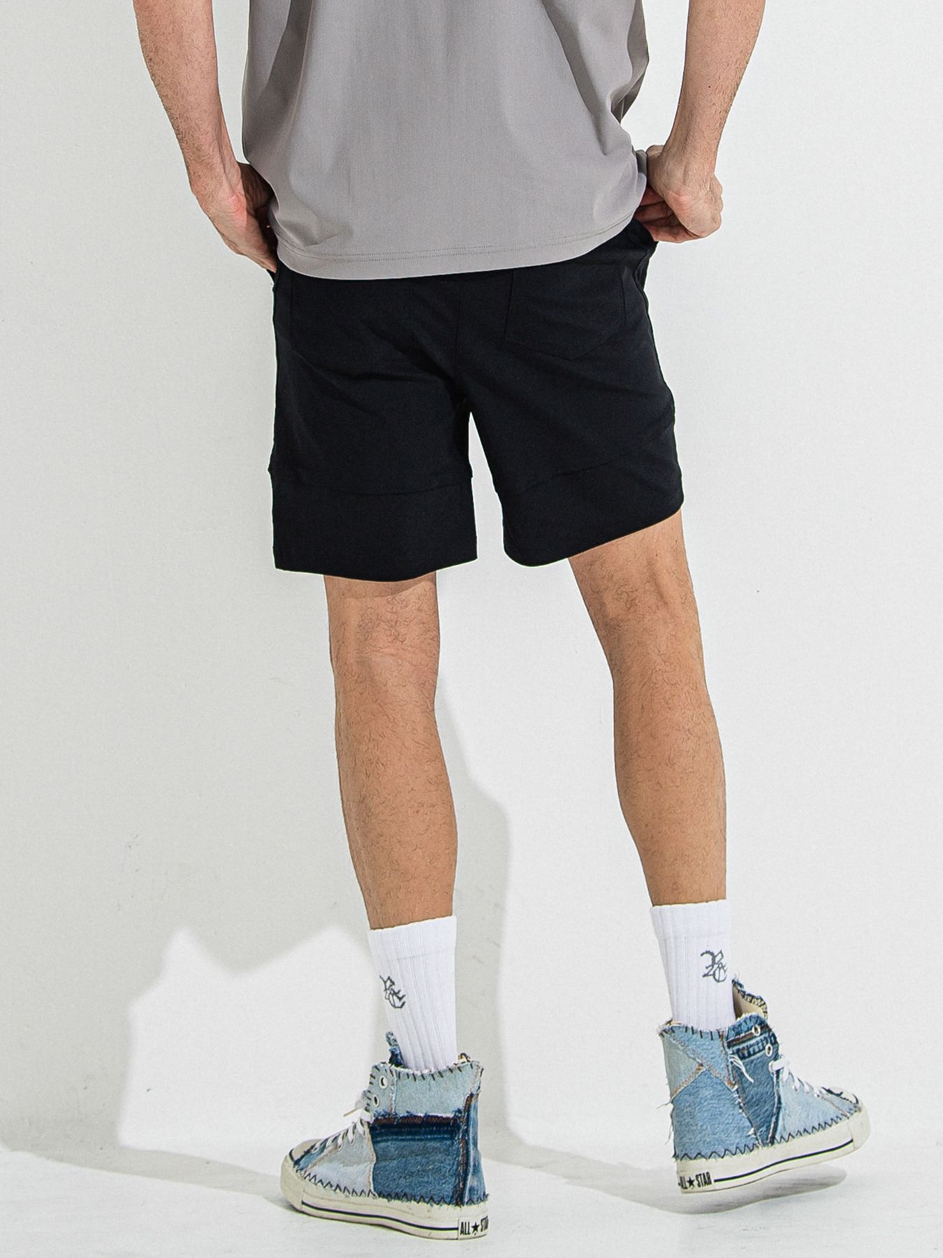 【予約品 】TYLER NYLON SHORTS / タイラー ナイロンショーツ / ブラック