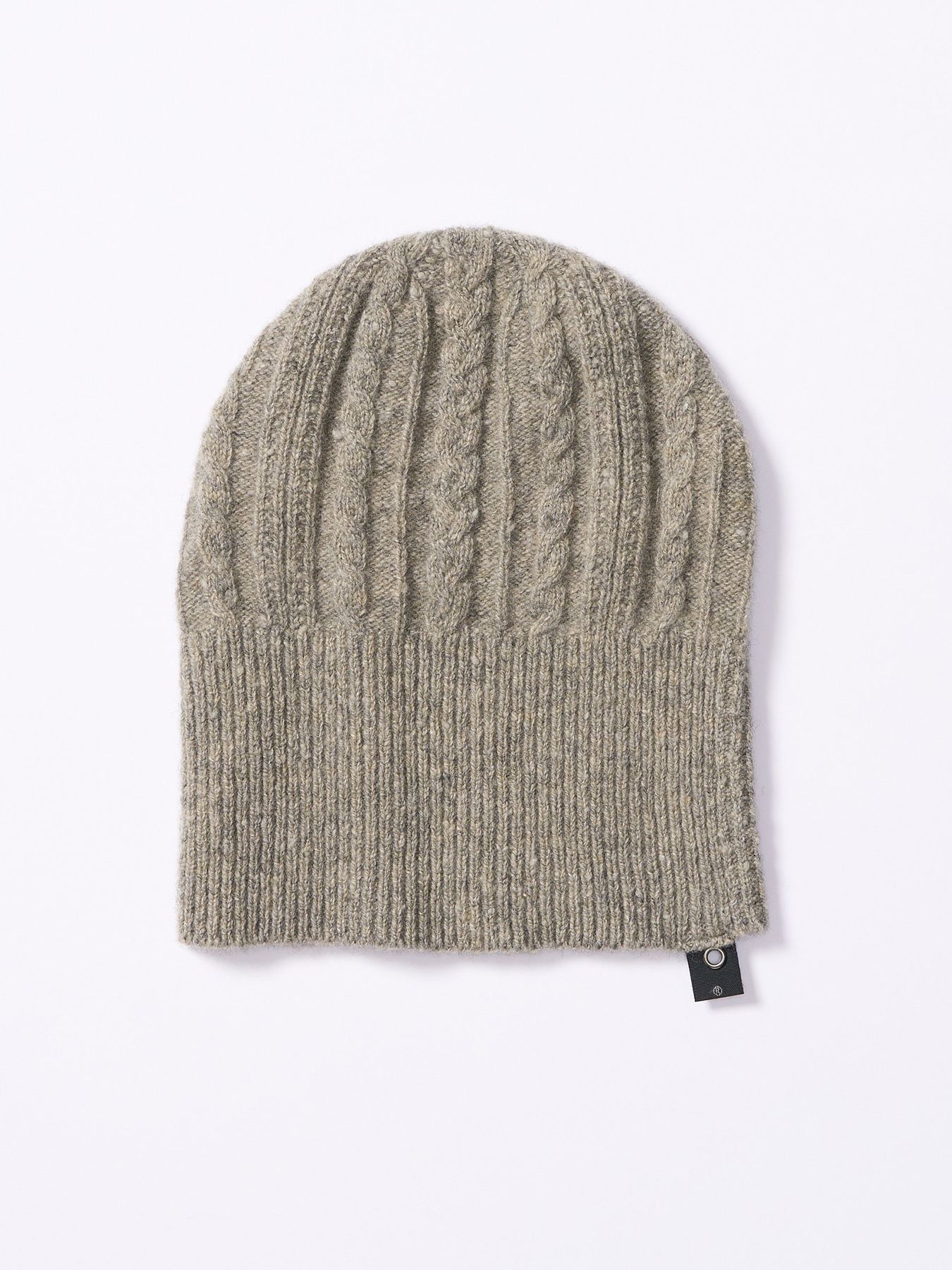 【予約品 4月19日(日) 18時締切】lomond×powder multi kint cap / ウール ニットキャップ / グレー