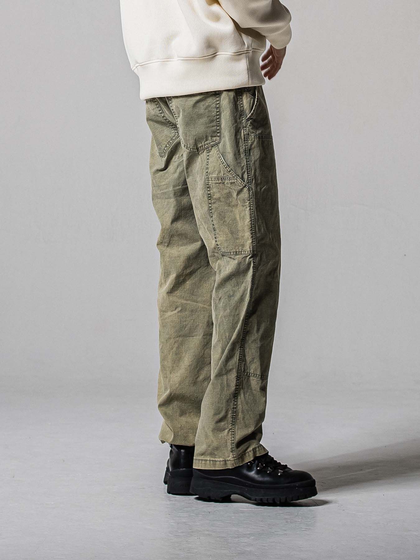 【予約品 11月16日(日) 締切】DOUBLE KNEE PT / ダブルニーワークパンツ / ダークカーキ