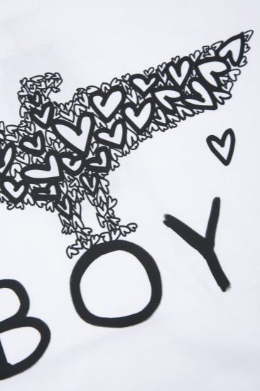HEART EAGLE TEE/ ホワイト 【BOY LONDON】