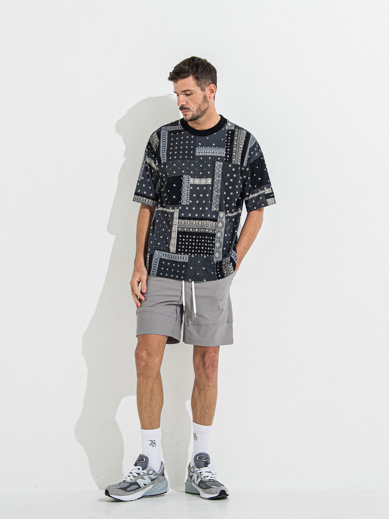 【予約品 】TYLER NYLON SHORTS / タイラー ナイロンショーツ / グレー