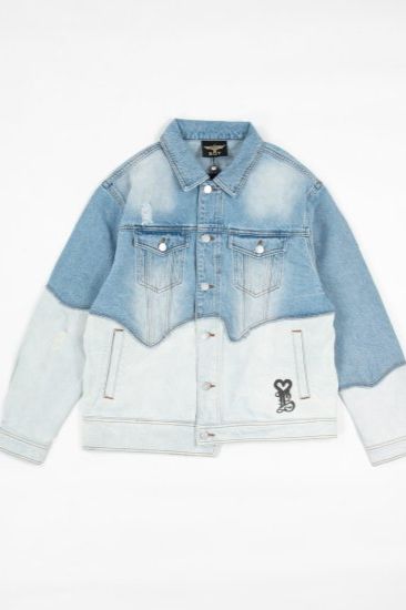 SWITCHING DENIM JACKET/ ブルー 【BOY LONDON】