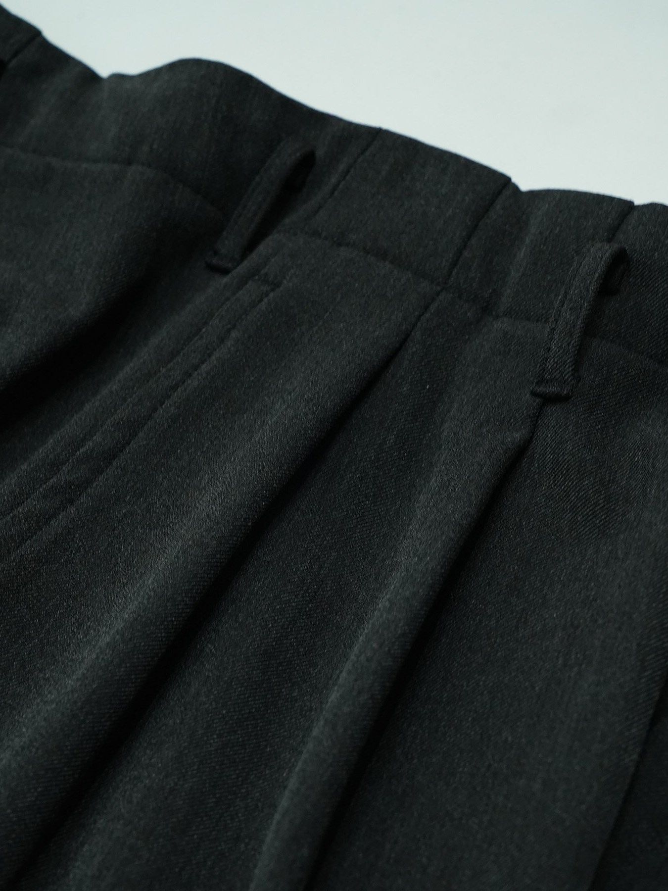 《予約品》 TAPERTECH / ウールパンツ / モクチャコール