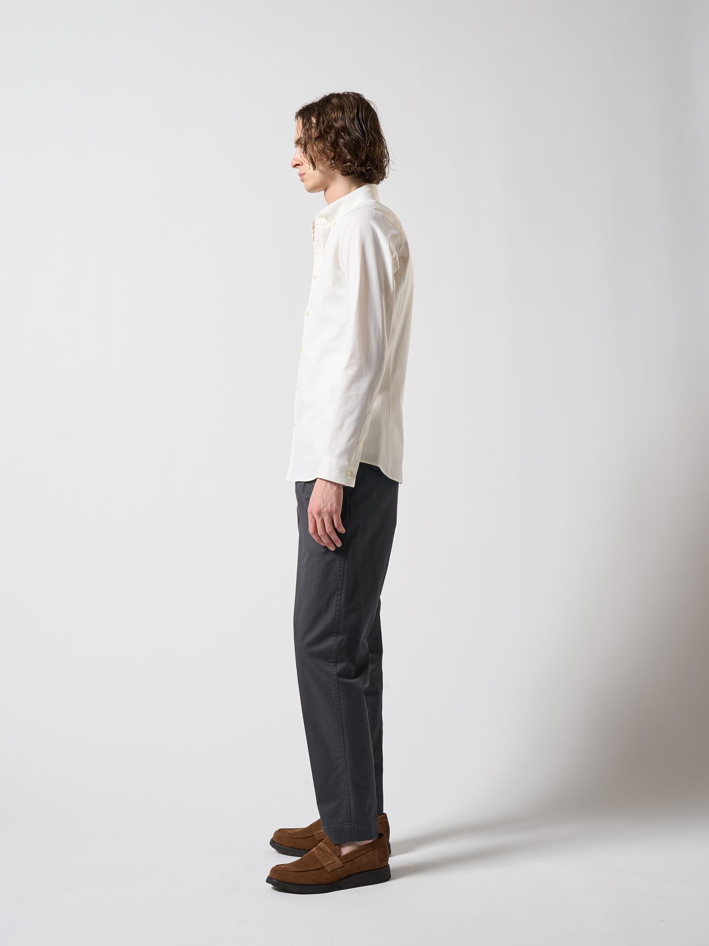 【予約品】 B.D shirt / ボタンダウンシャツ / ホワイト