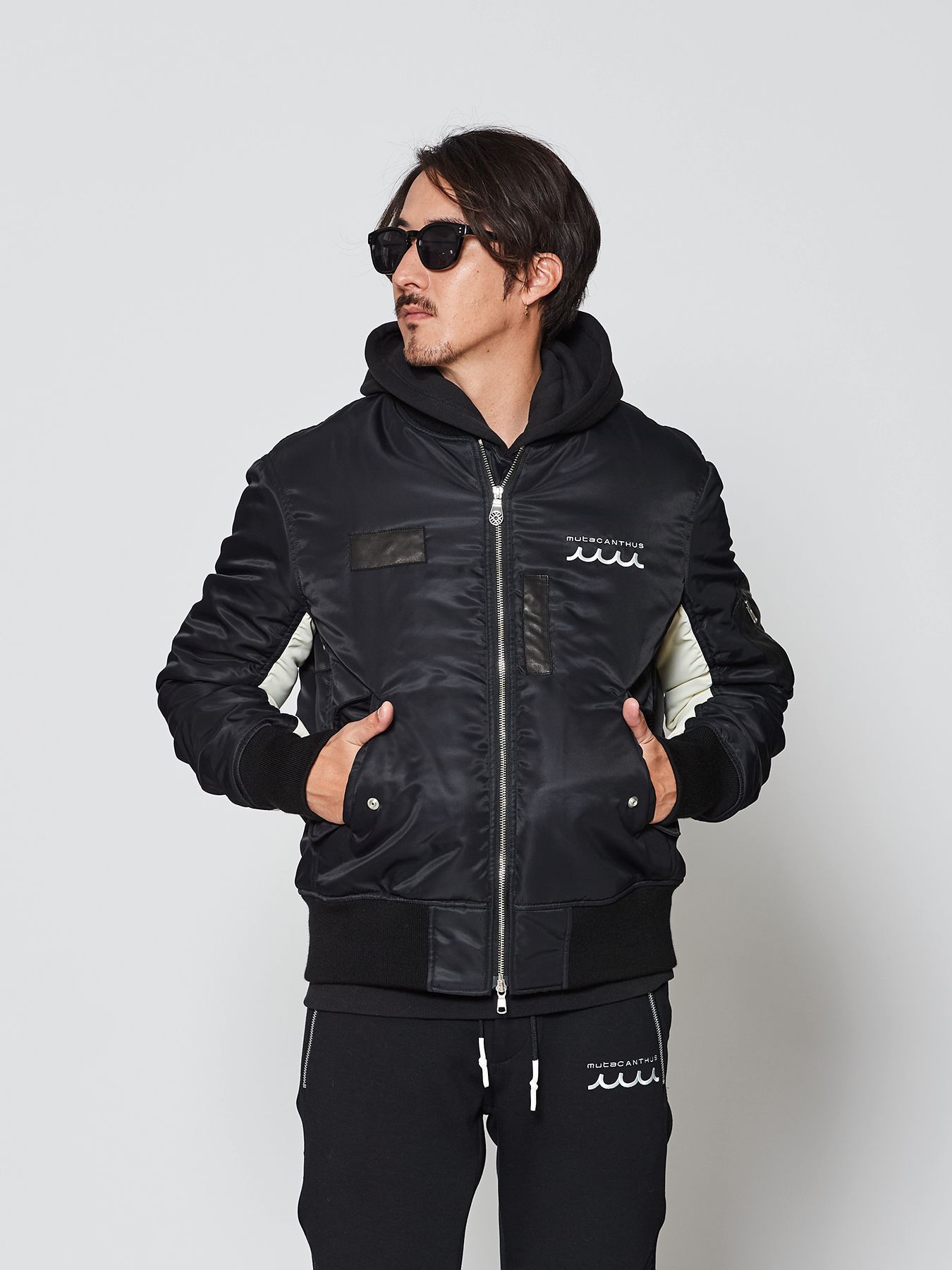 muta × ACANTHUS MA-1 フライトジャケット XL muta × ACANTHUS MA-1 フライトジャケット XL