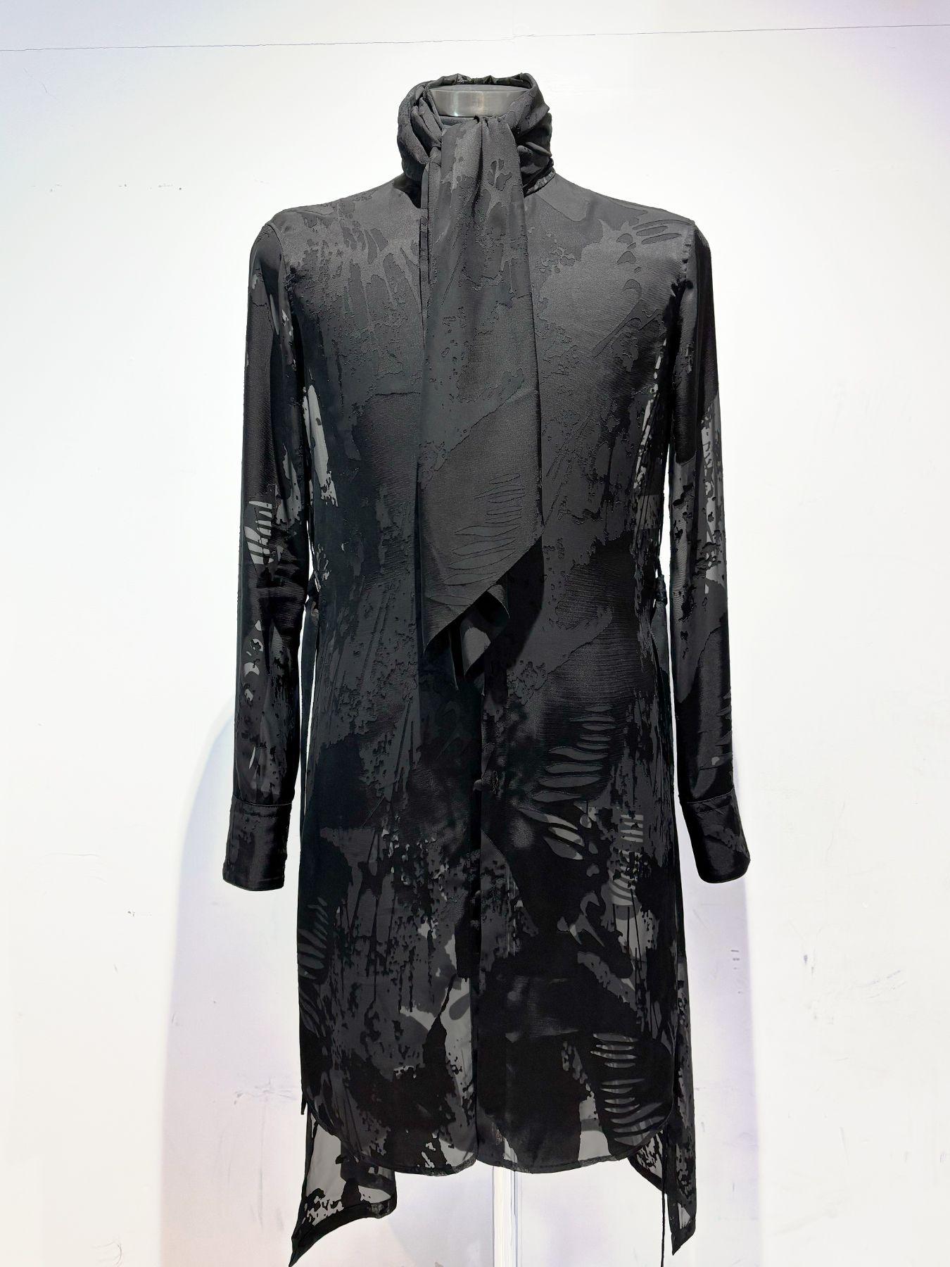 《予約品》 StoalShirt / ストールシャツ / ブラック